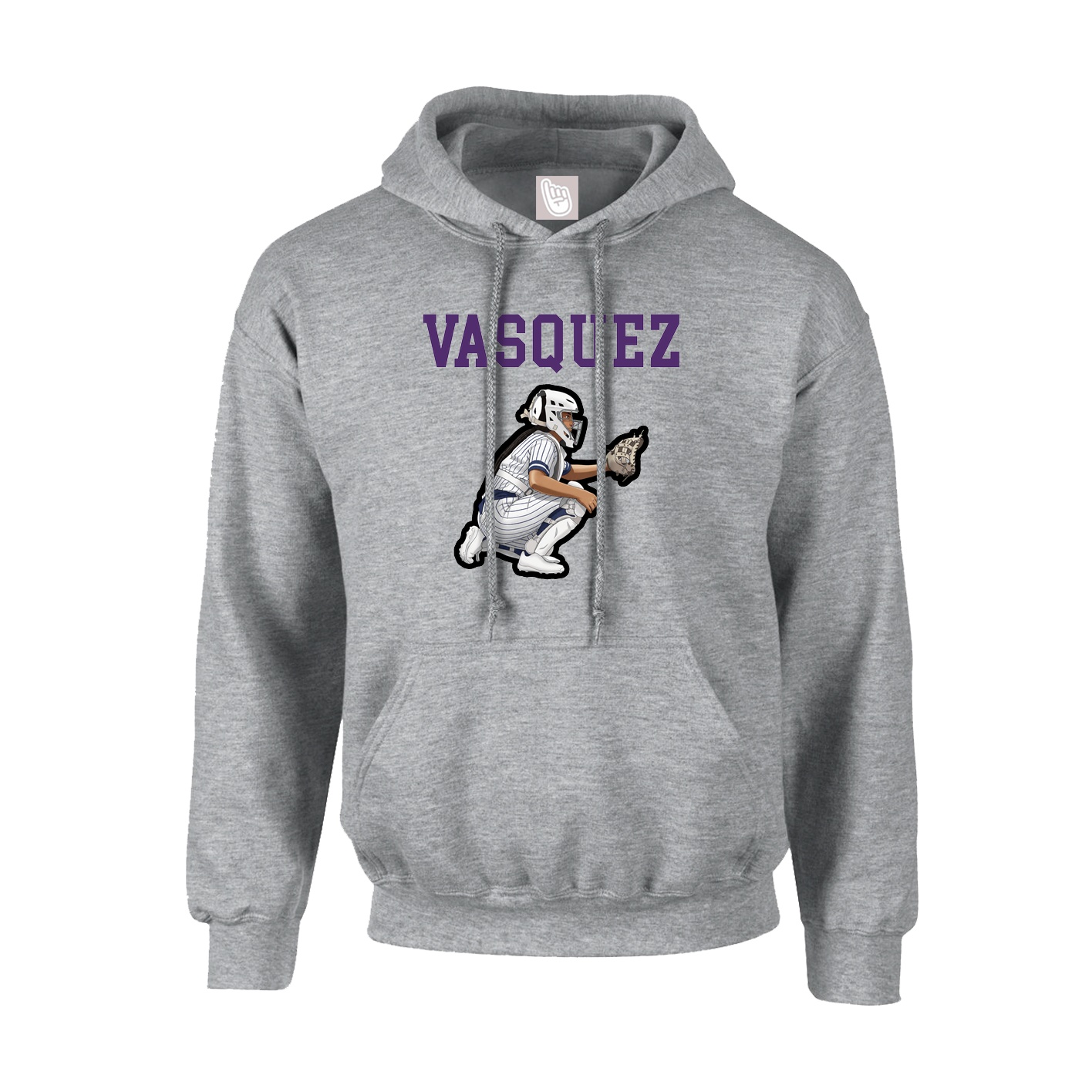 Hoodie — Shirsey in Grey