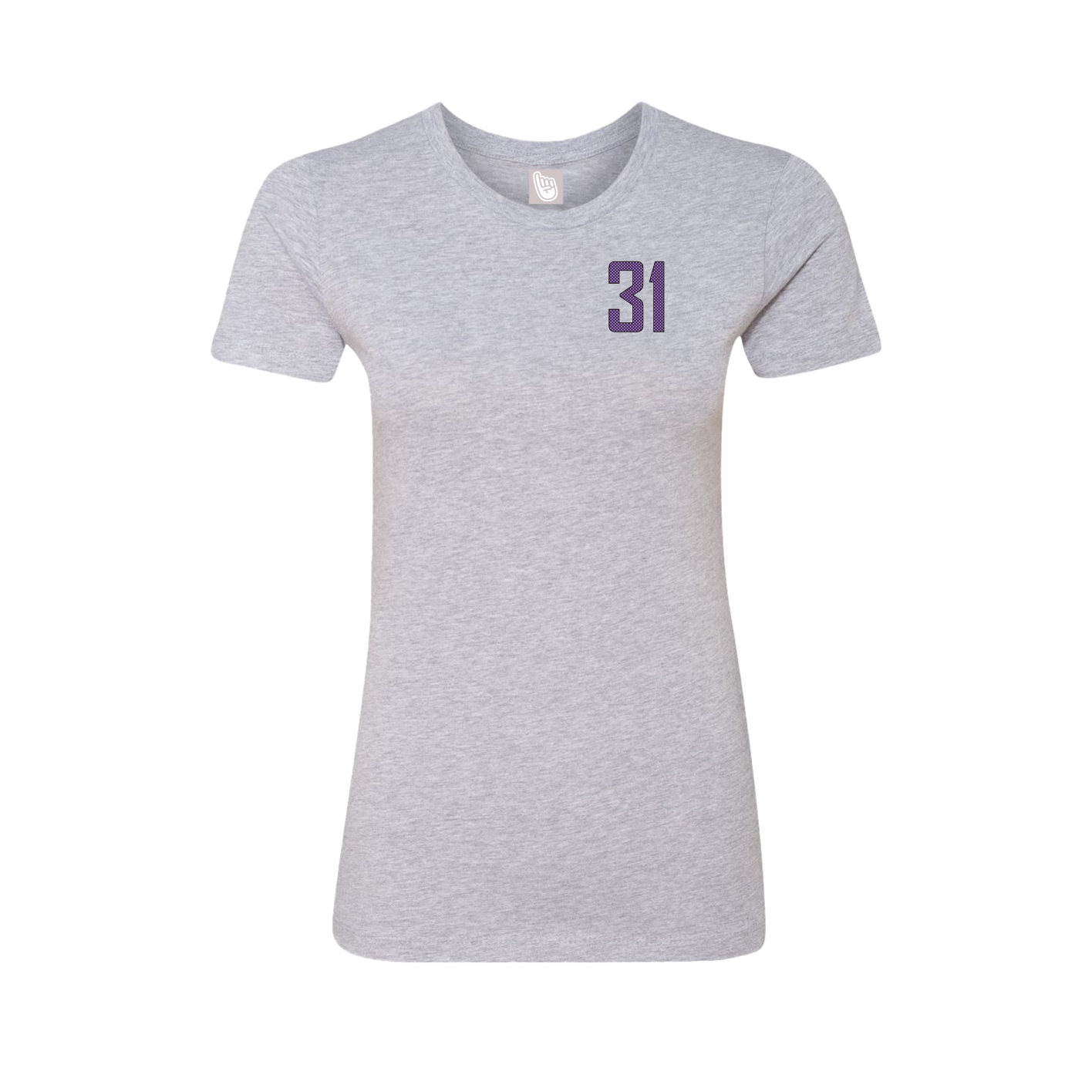 Womens Tee — Front Shirsy in Grey