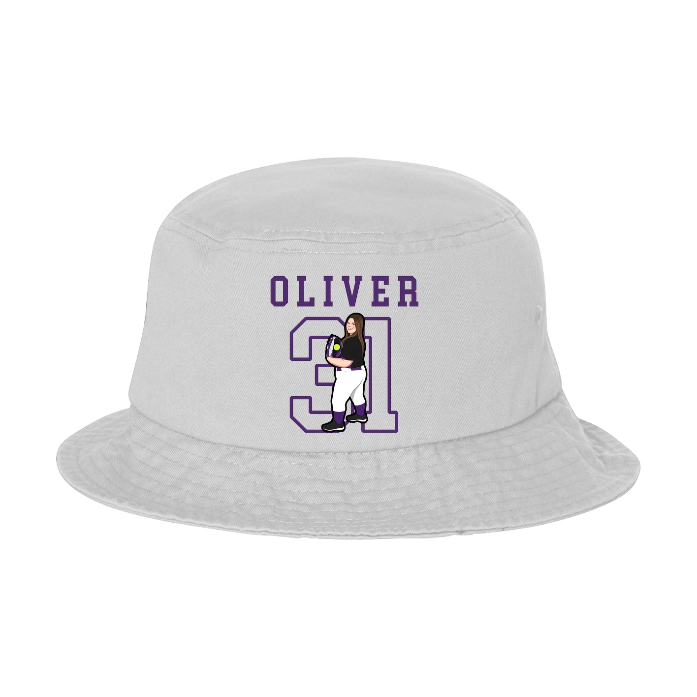 Bucket Cap — Shirsey in White