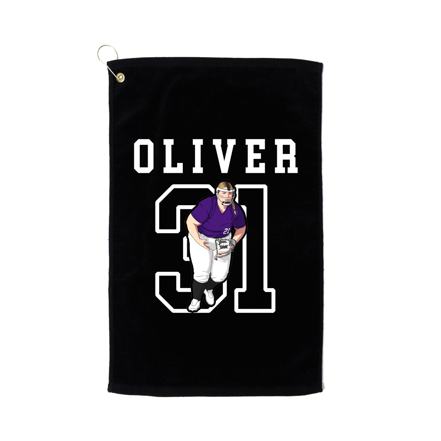 Golf Towel — Shirsey in Black