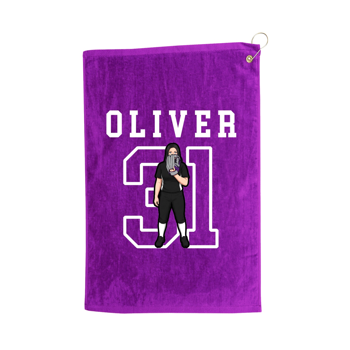 Golf Towel — Shirsey in Purple