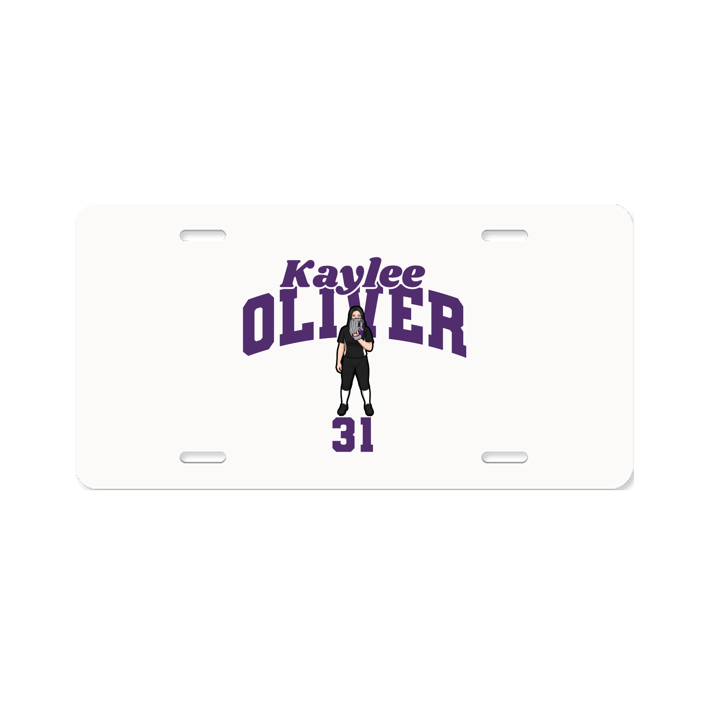 License Plate — Signature Arch in Classic