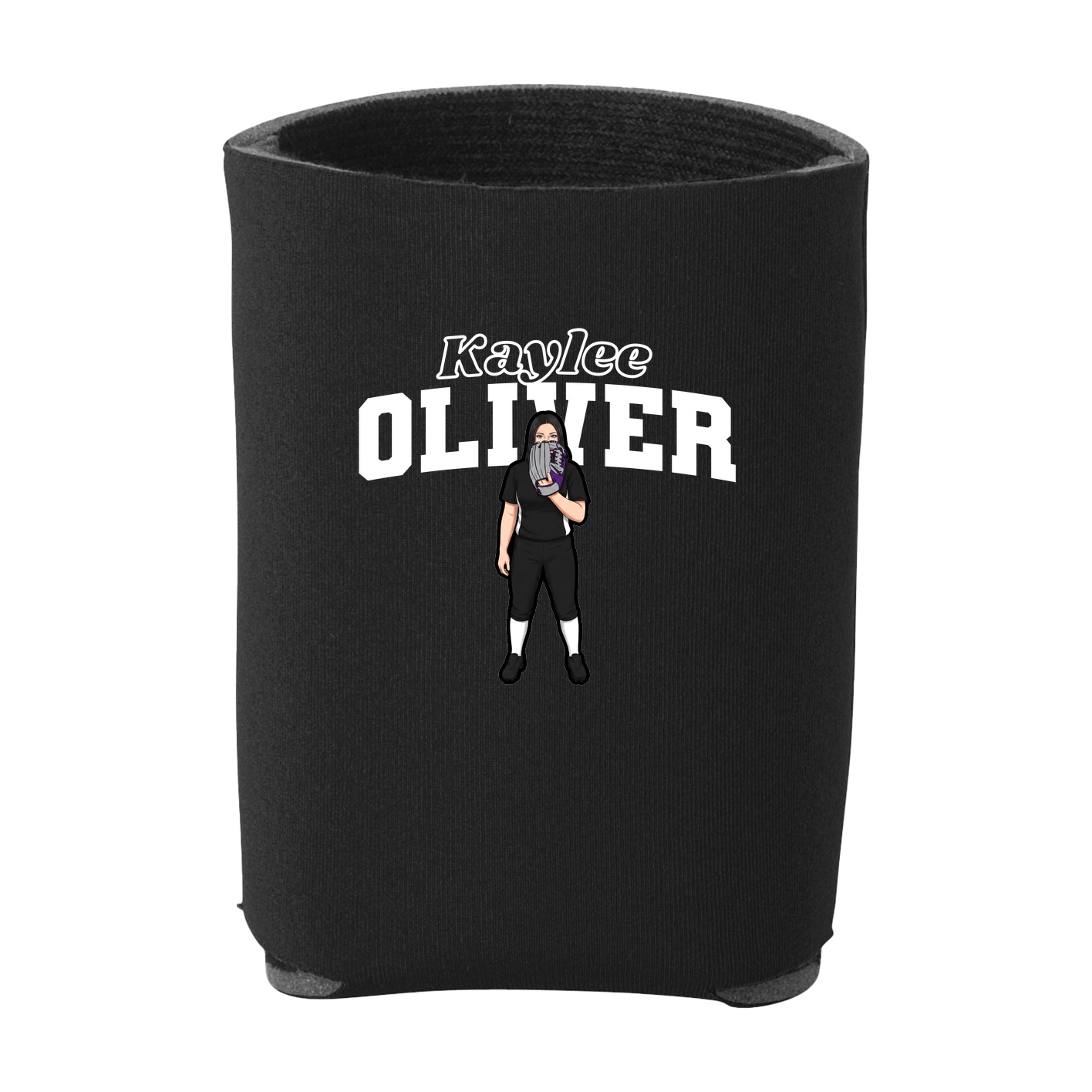 Can Holder — Name Arch in Black