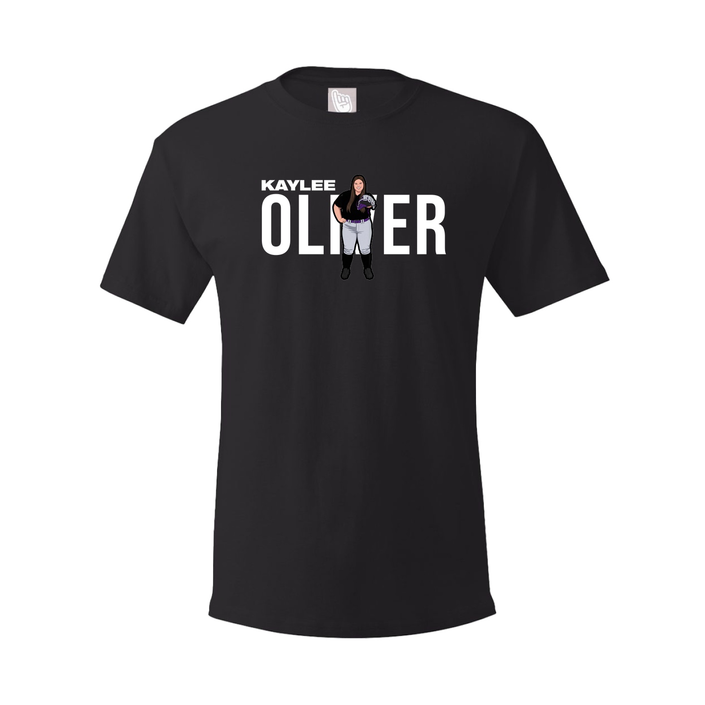 Tee — Player Name in Black