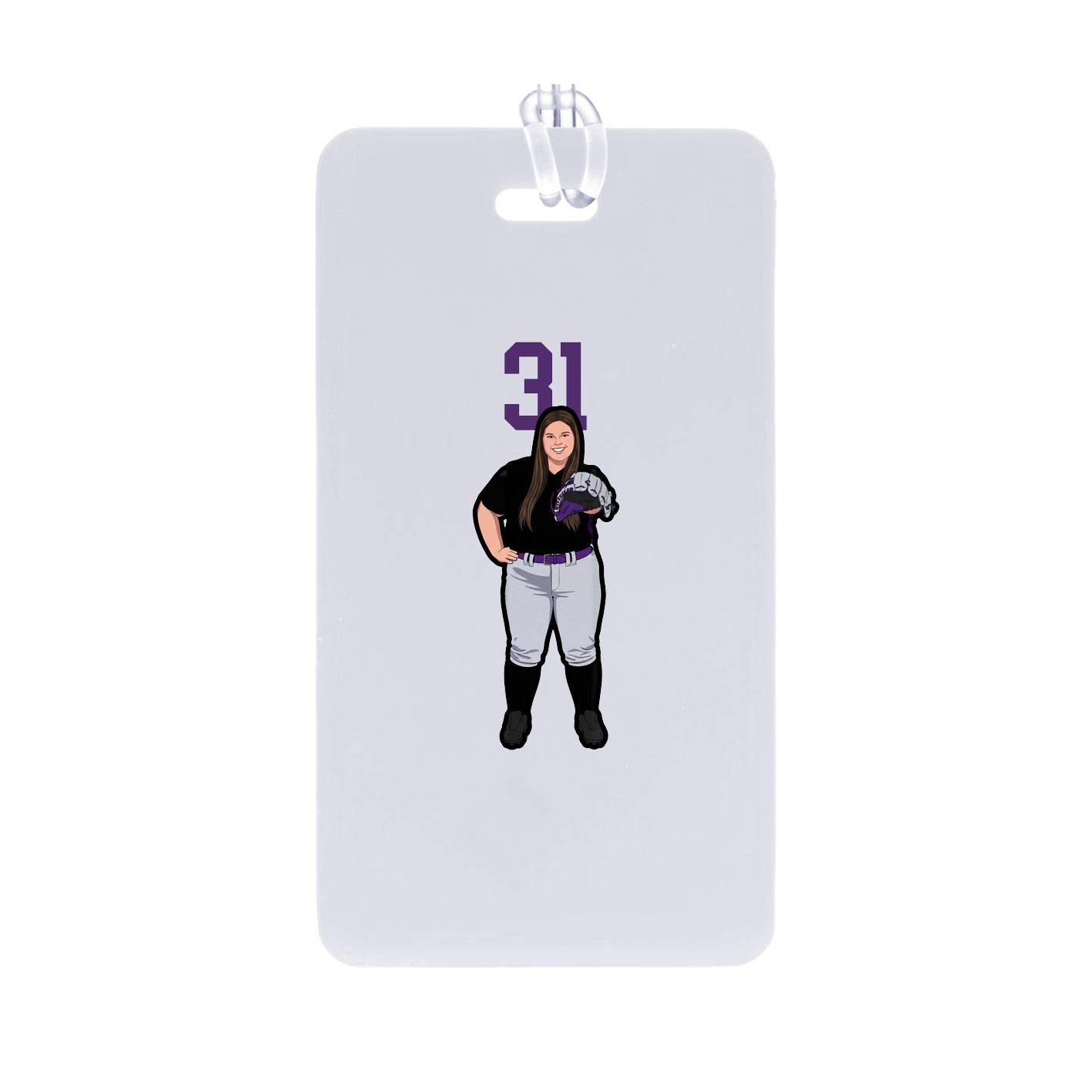 Bag Tag — Number Top in Classic