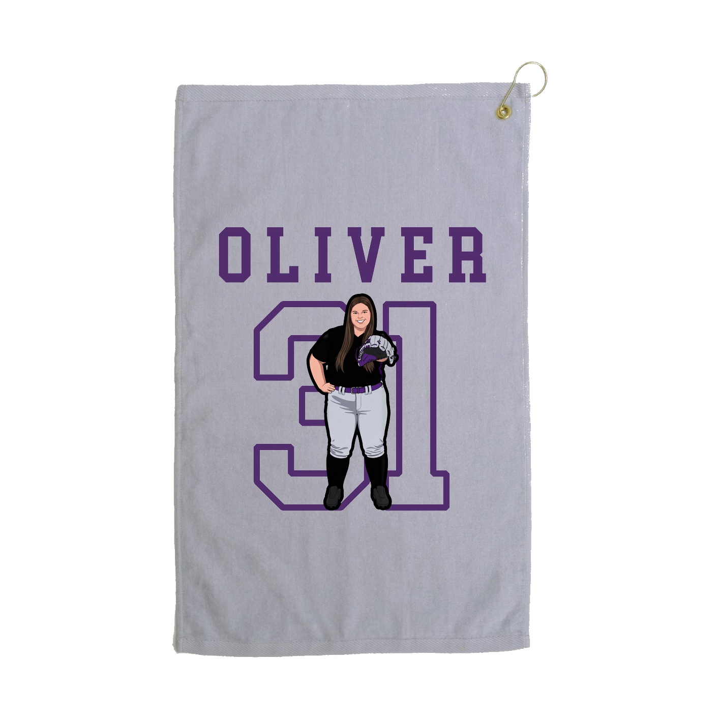 Golf Towel — Shirsey in Grey