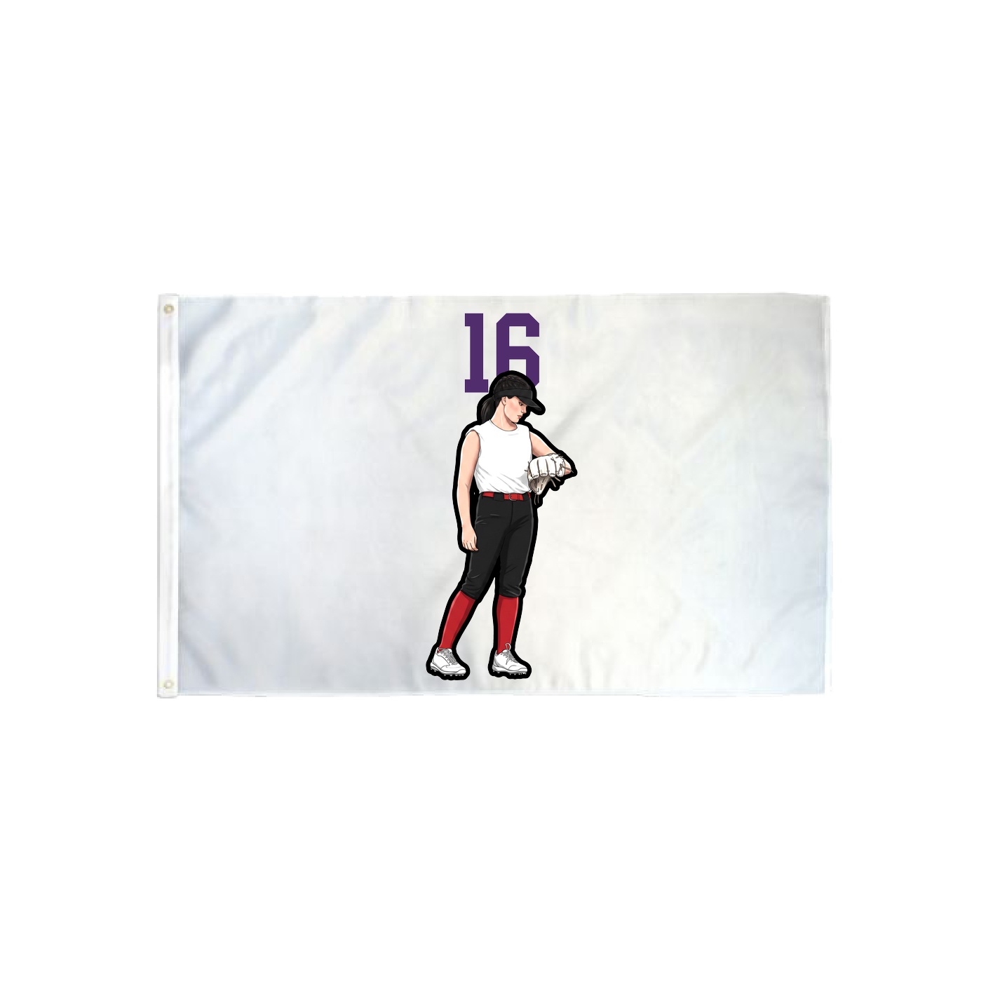 3x5 Flag — Number Top in Classic