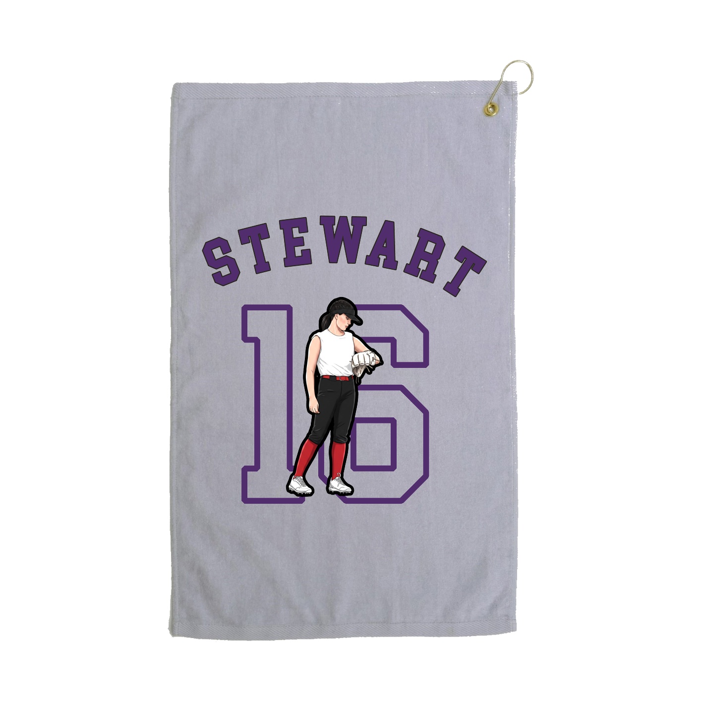 Golf Towel — Shirsey Arch in Grey