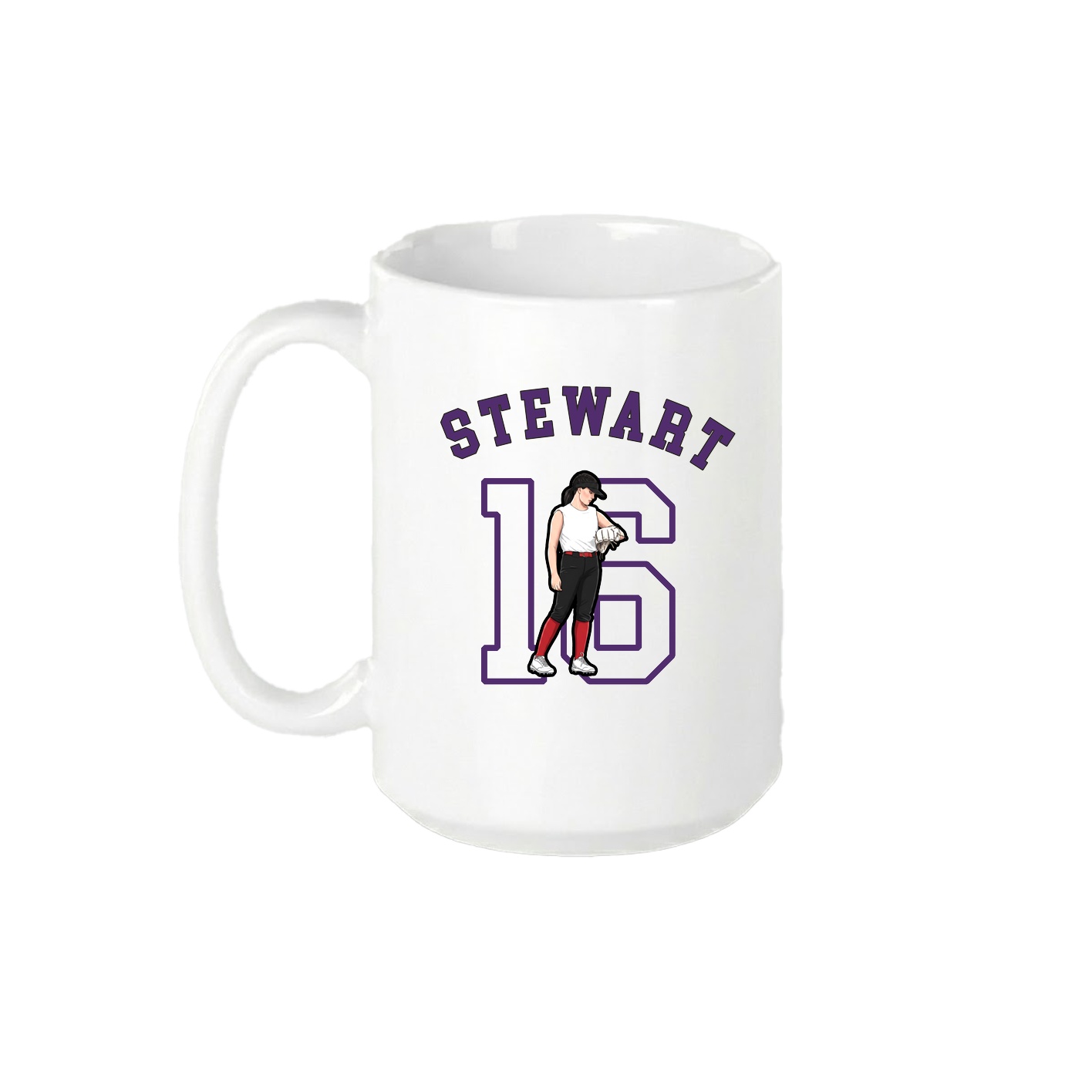 15oz Coffee Mug — Shirsey Arch in White