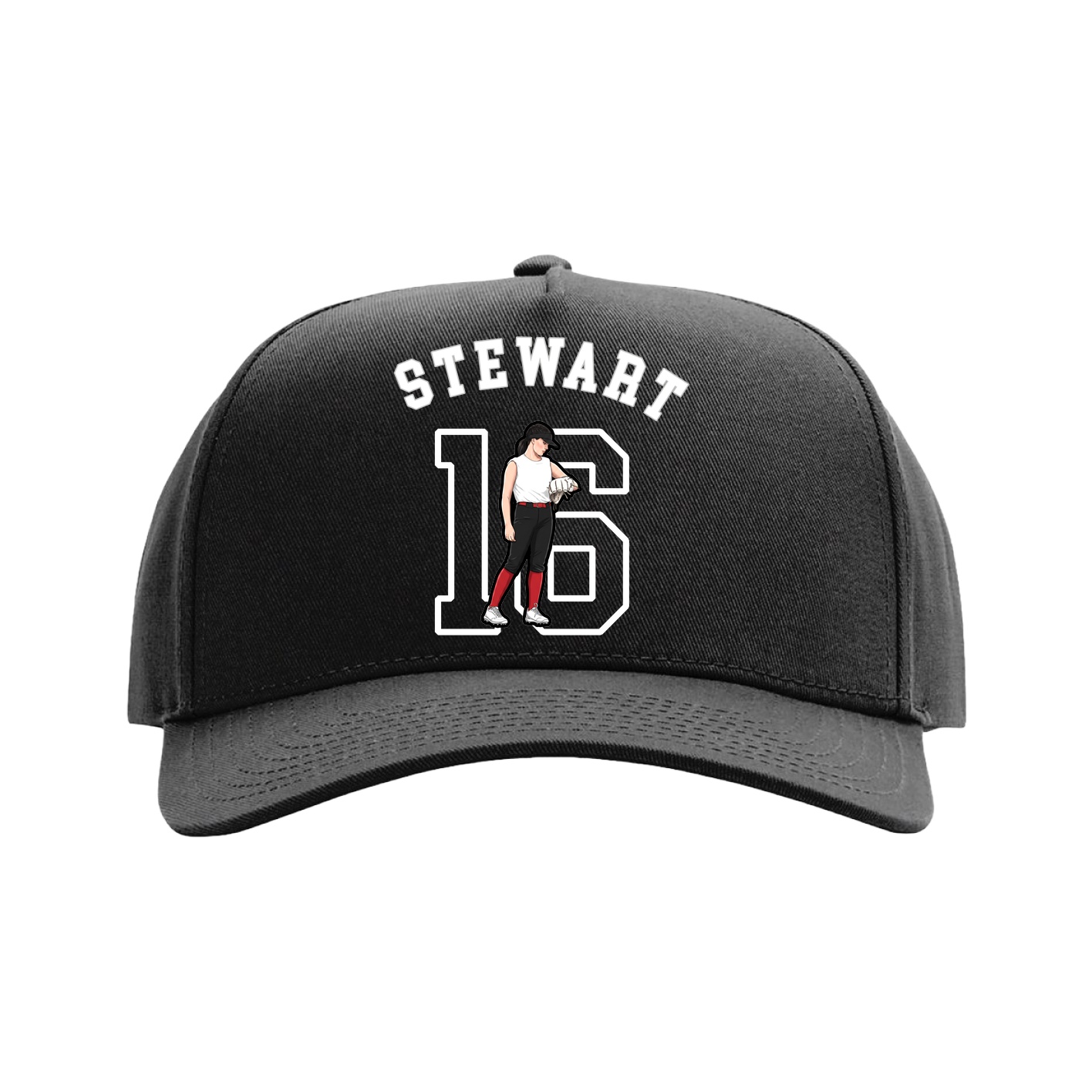 Full Fabric Five-Panel Champ Cap