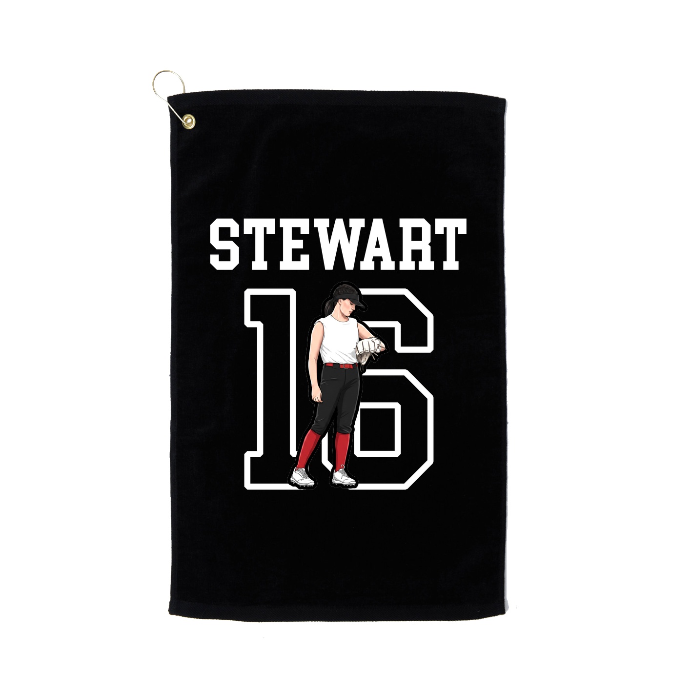 Golf Towel — Shirsey in Black