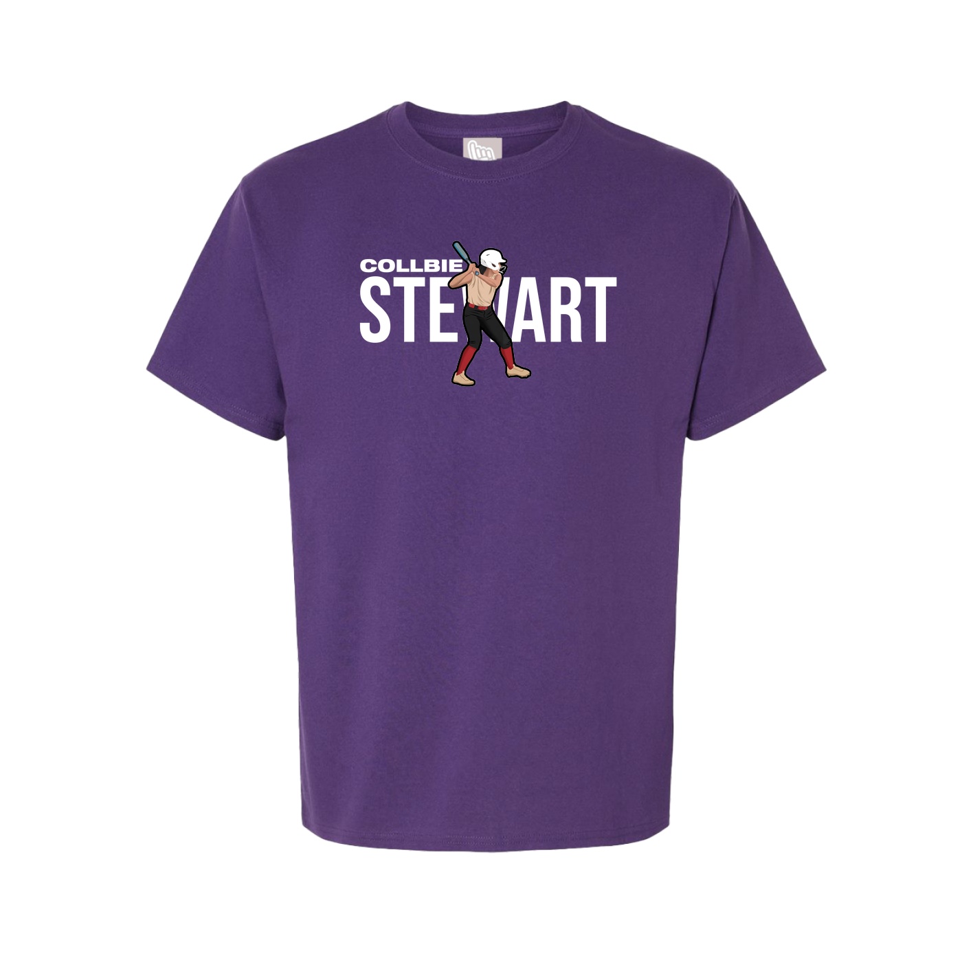 Tee — Player Name in Purple