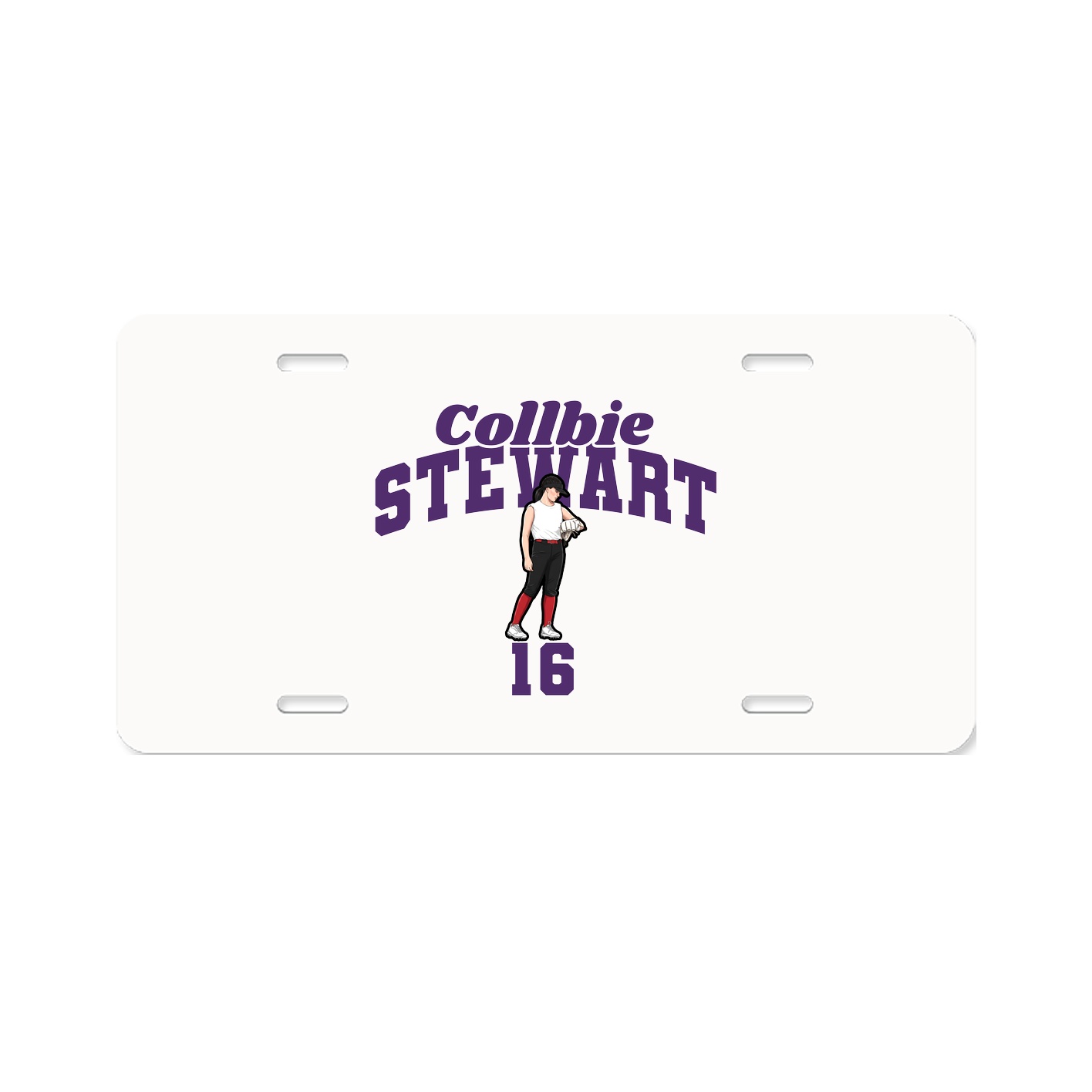 License Plate — Signature Arch in Classic