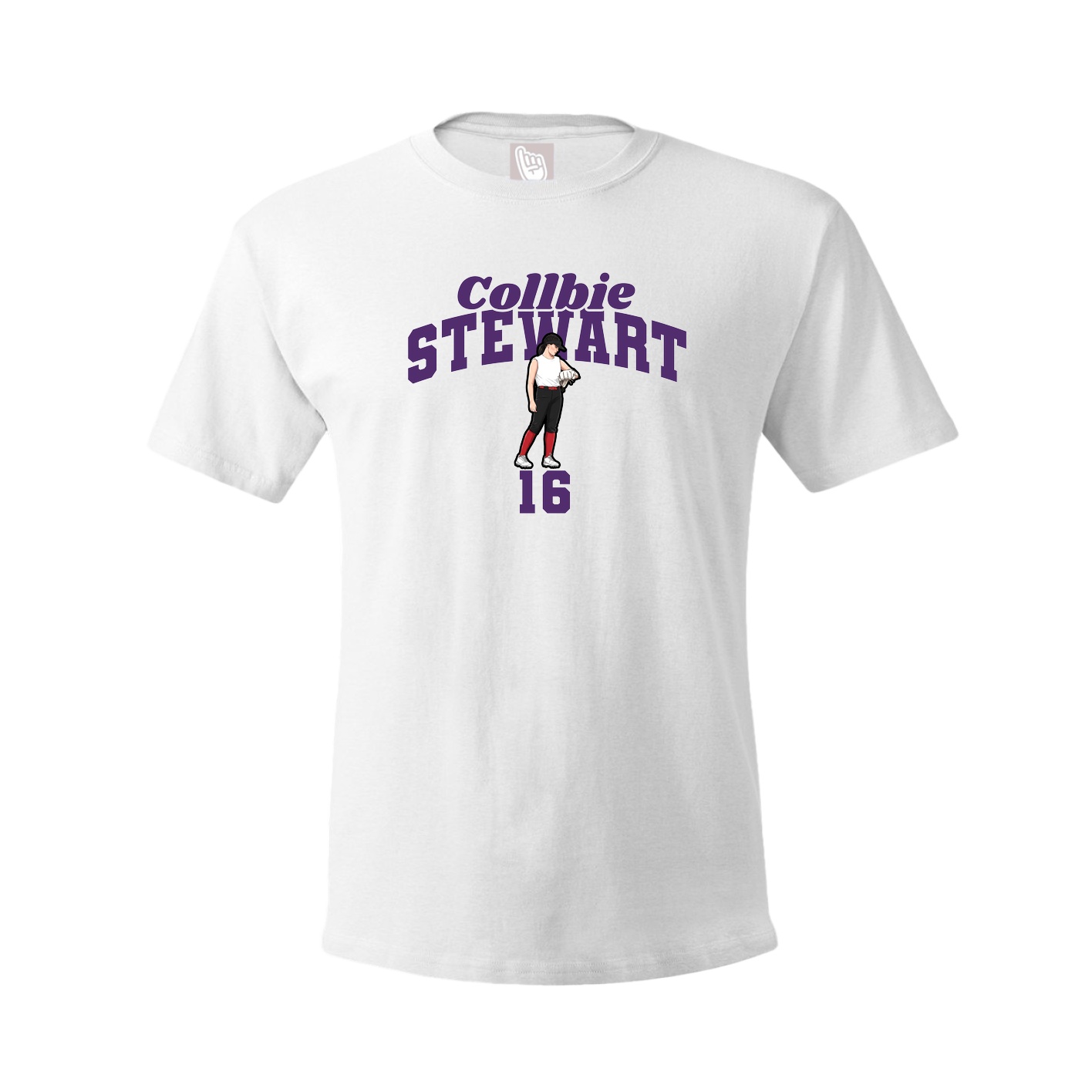 Tee — Signature Arch in White