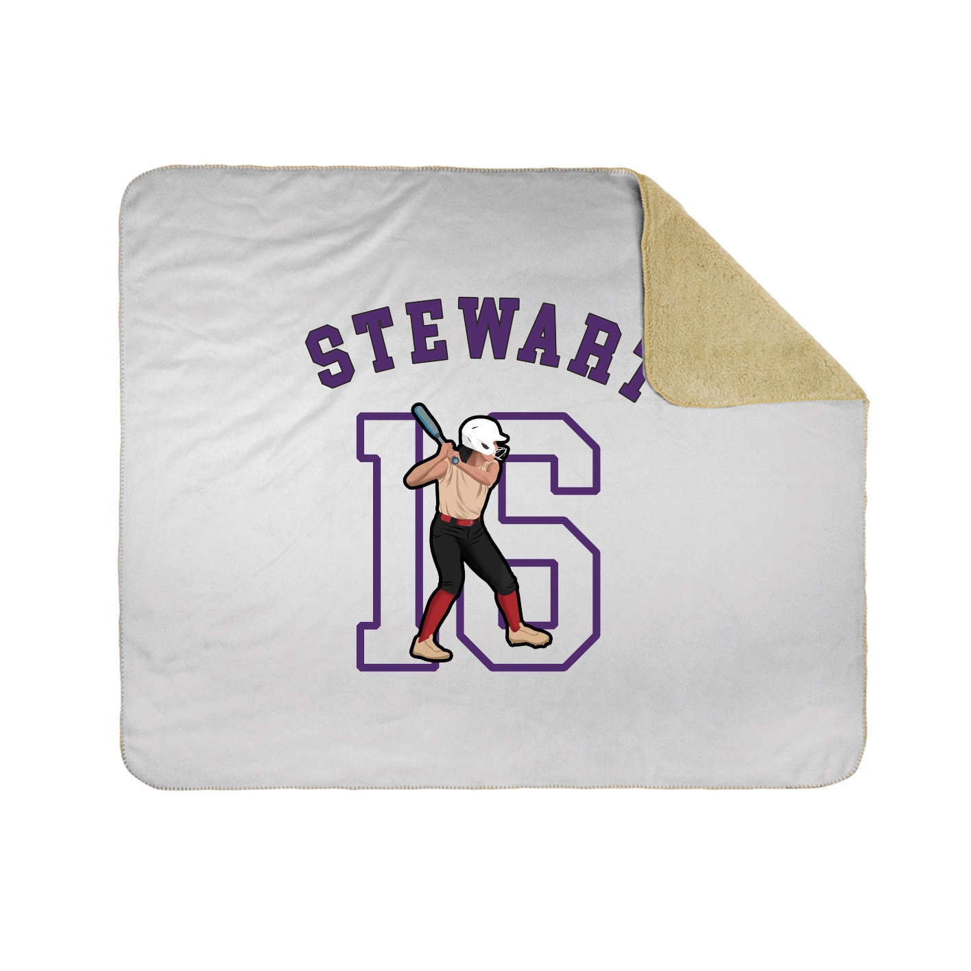 Throw Blanket — Shirsey Arch in White