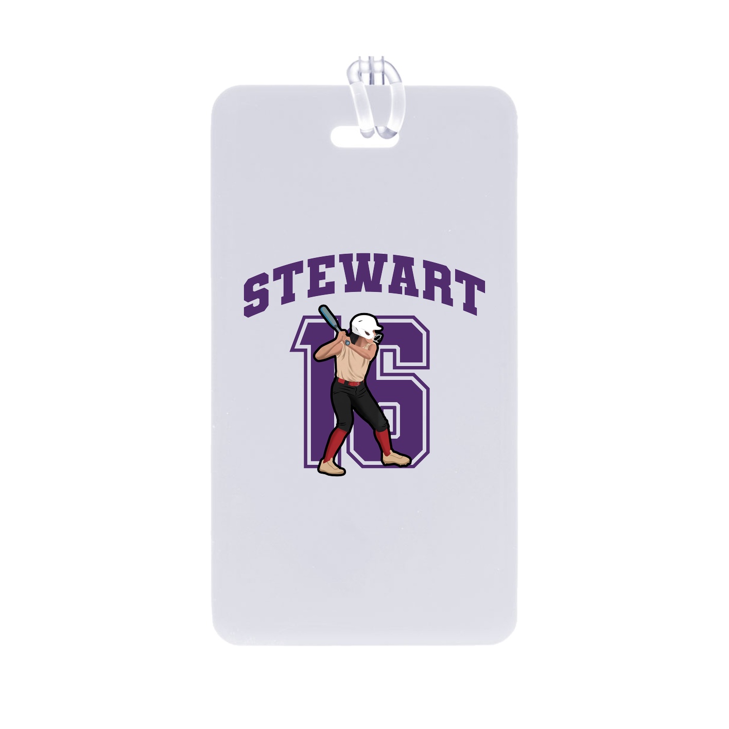 Bag Tag — Number in Classic
