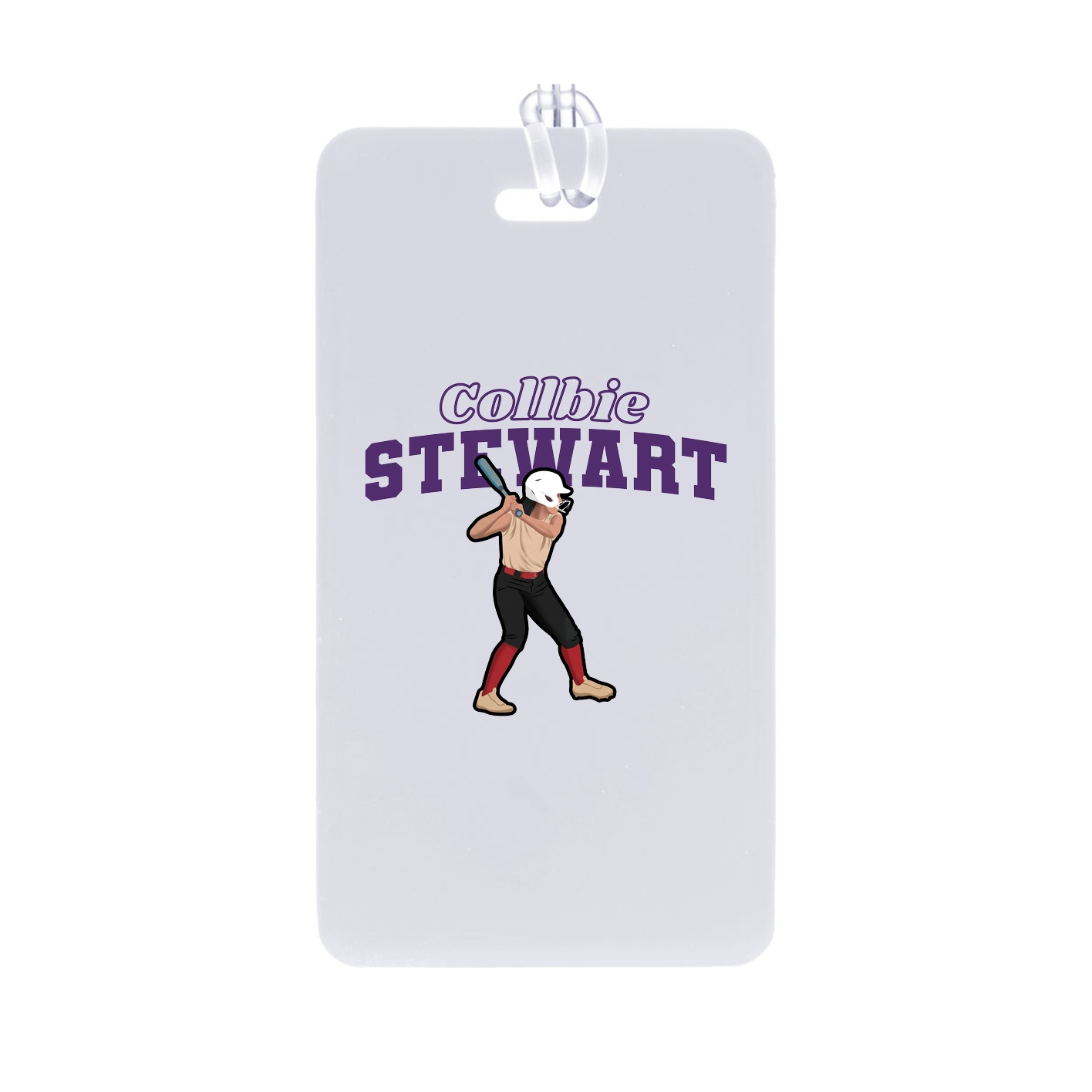 Bag Tag — Name Arch in Classic