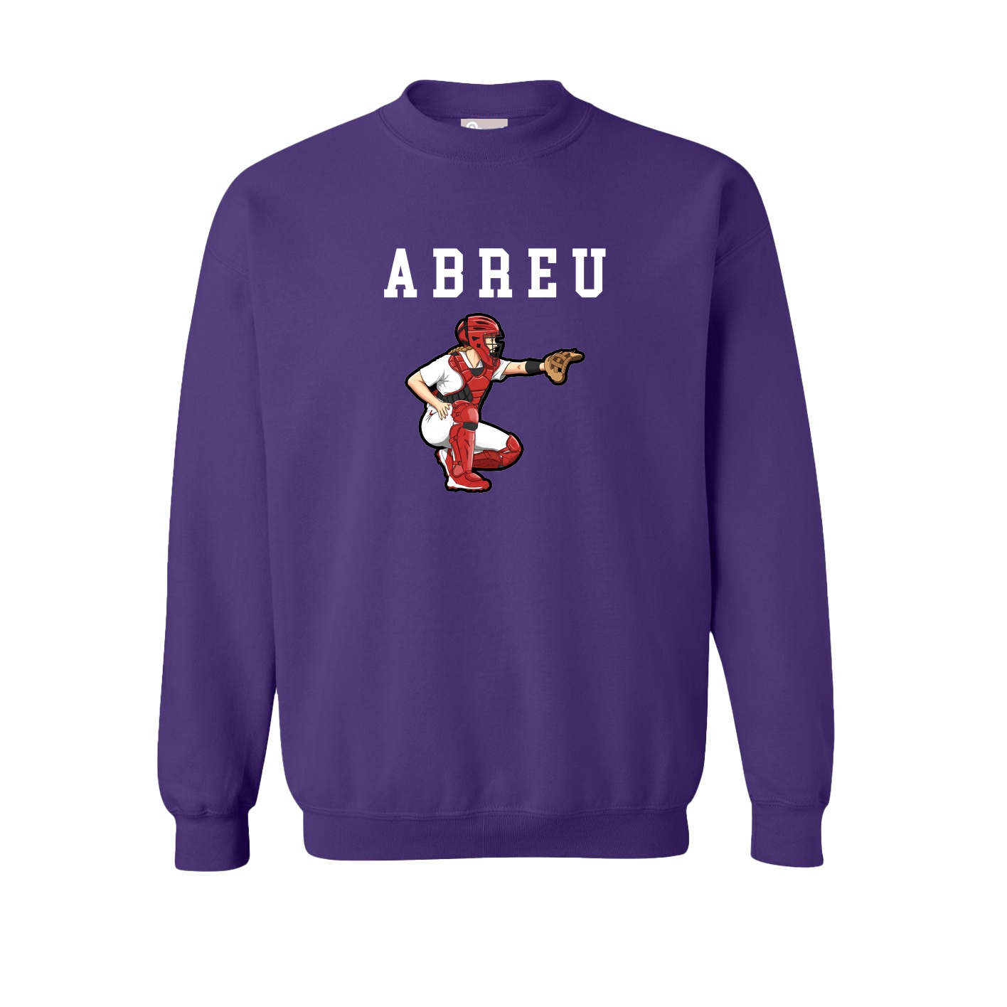 Fleece Crew — Shirsey in Purple