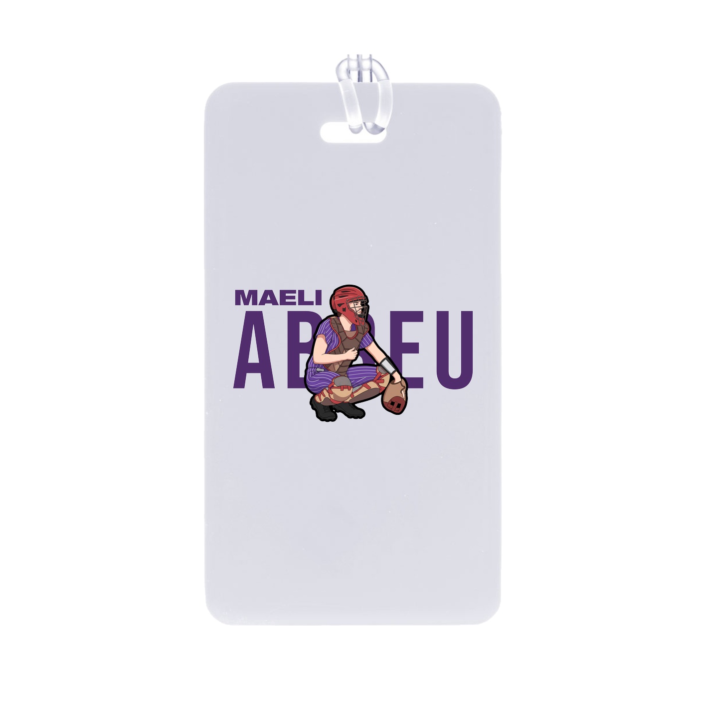 Bag Tag — Player Name in Classic
