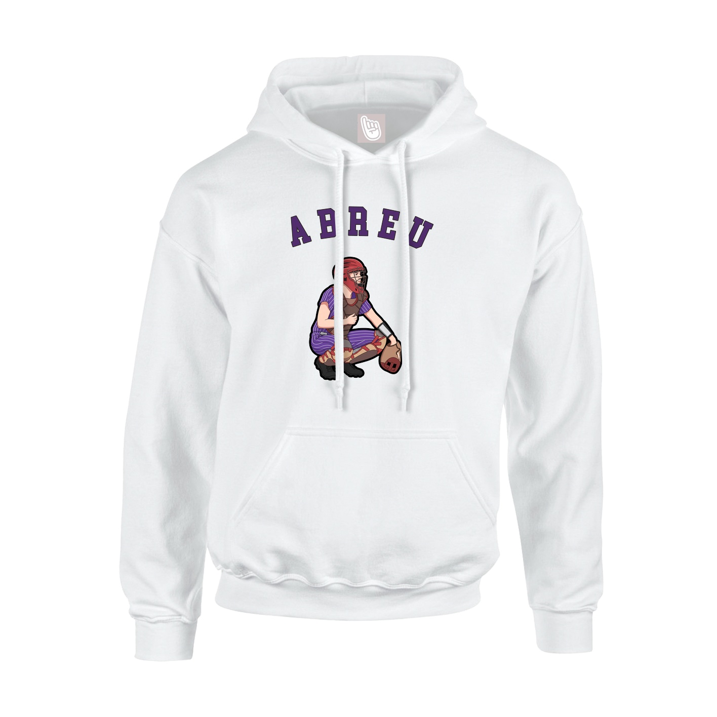 Hoodie — Shirsey Arch in White