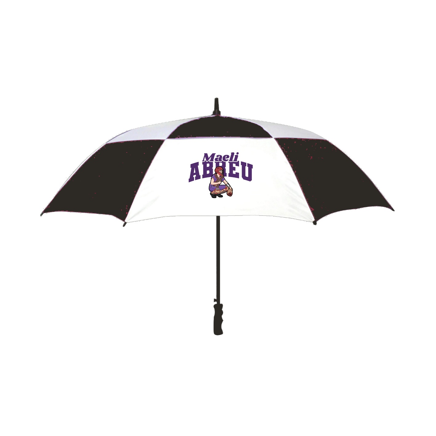 Golf Umbrella — Signature Arch in Black
