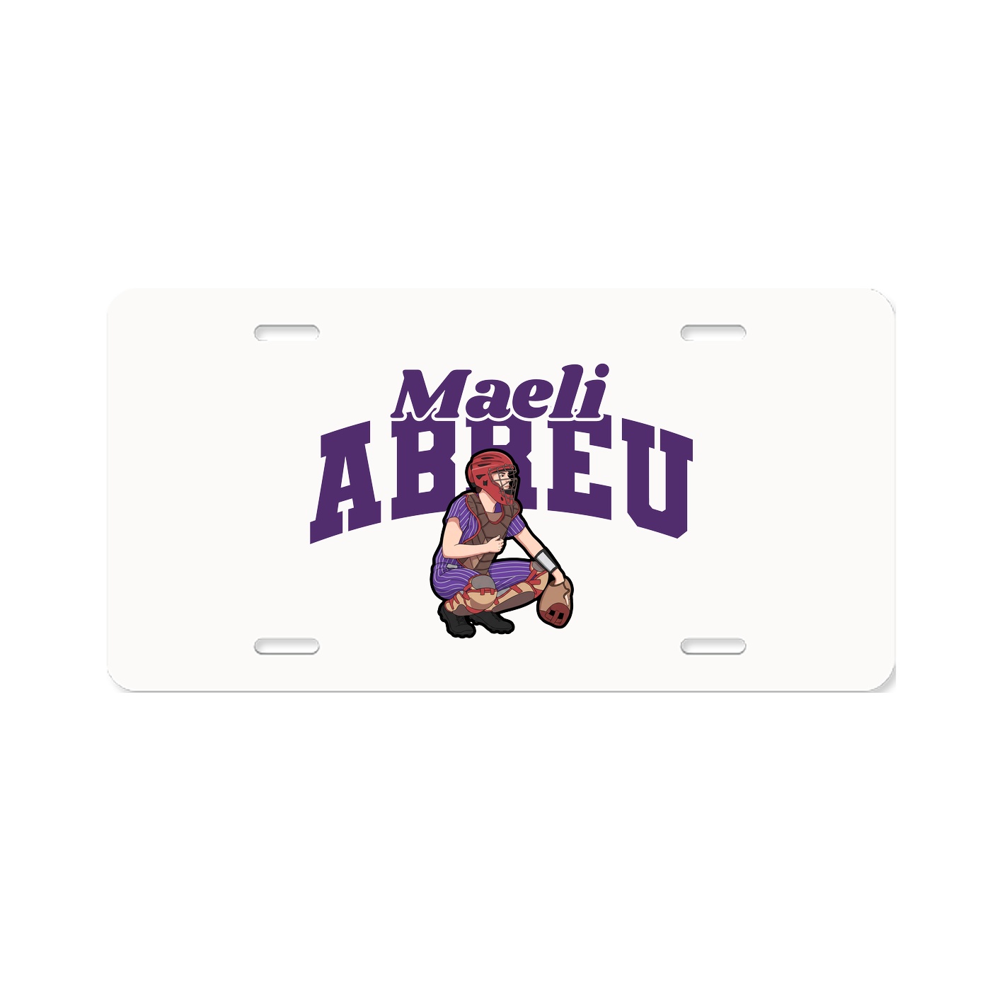 License Plate — Signature Arch in Classic