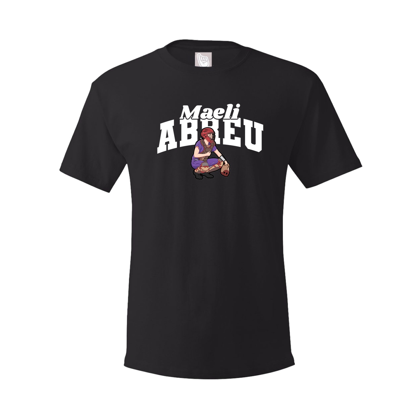 Youth Tee — Signature Arch in Black