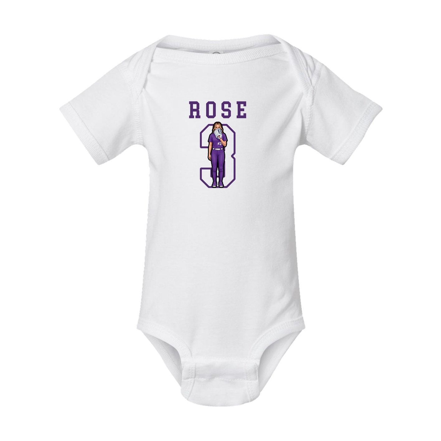 Baby Onesie — Shirsey in White