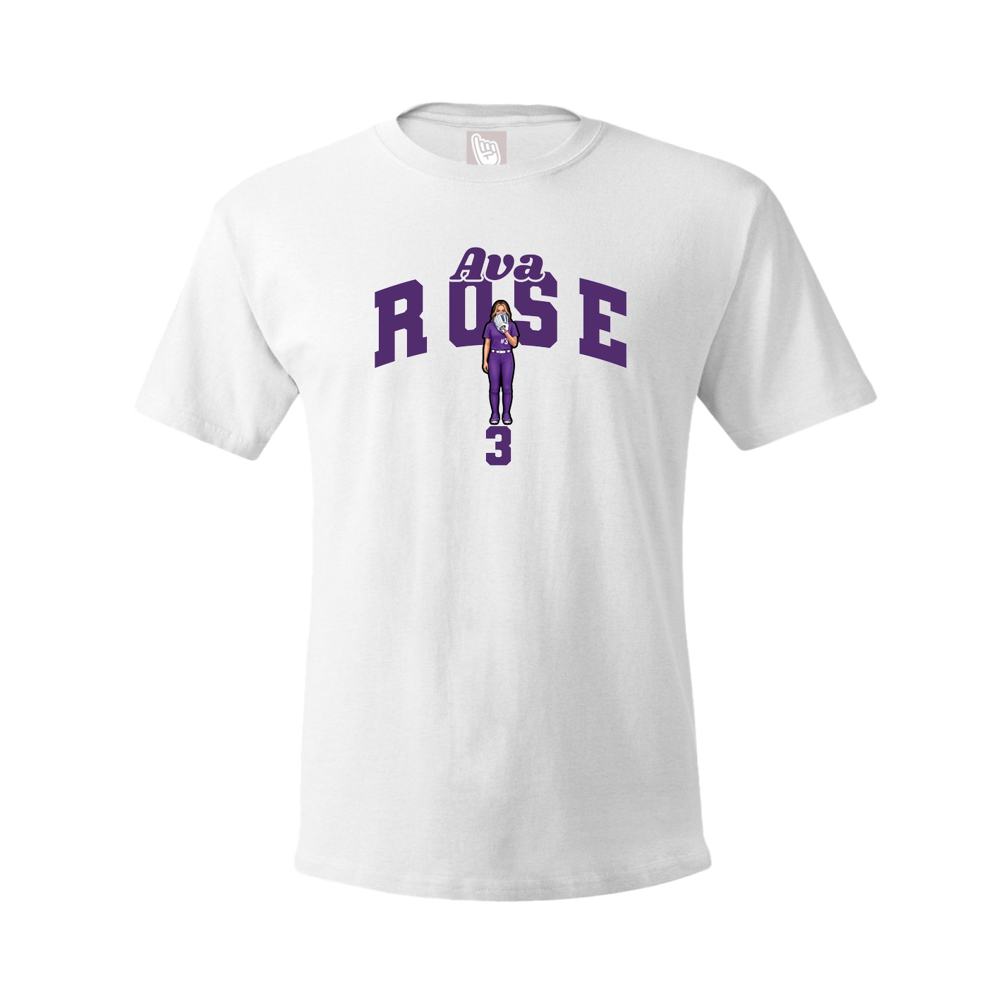 Tee — Signature Arch in White