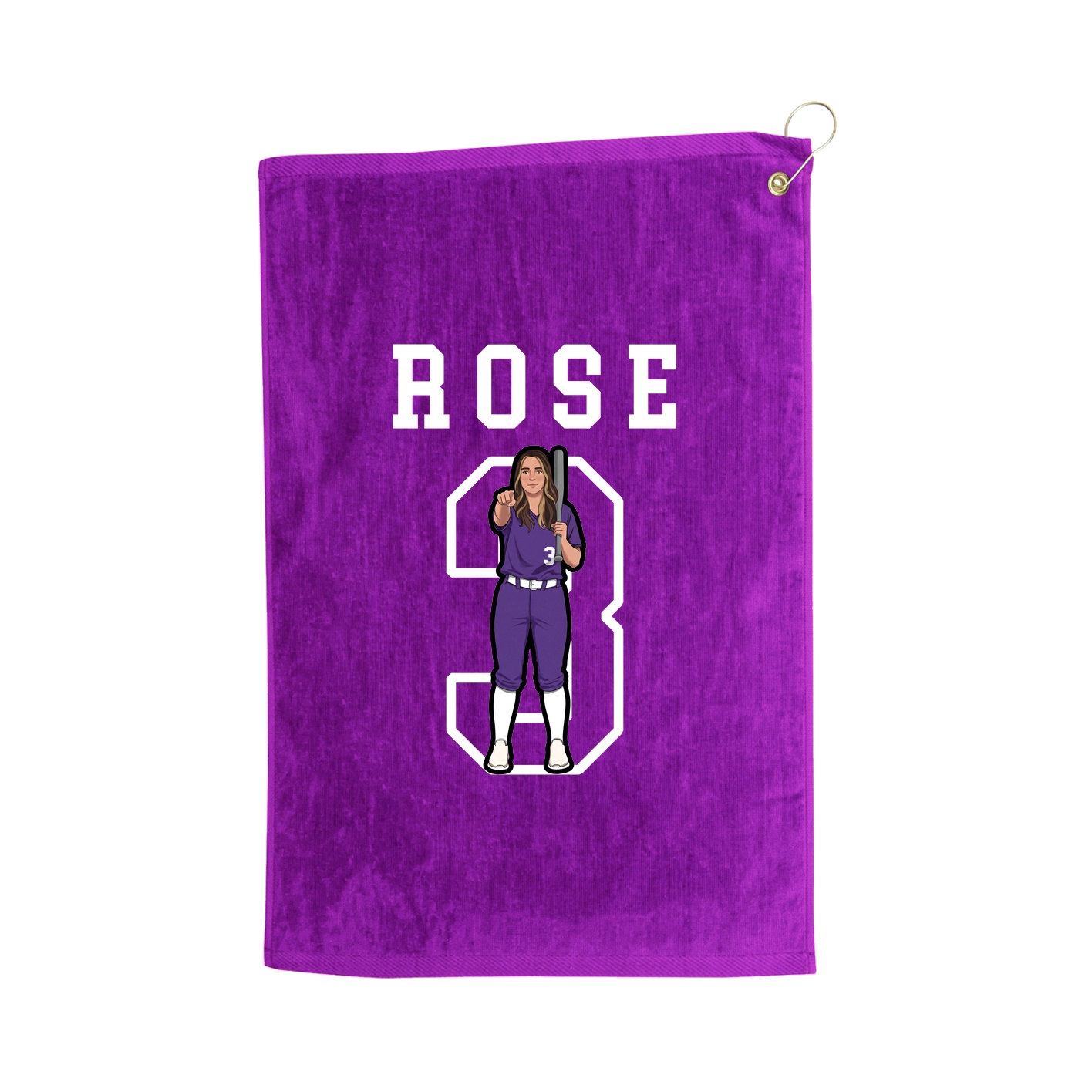 Golf Towel — Shirsey in Purple