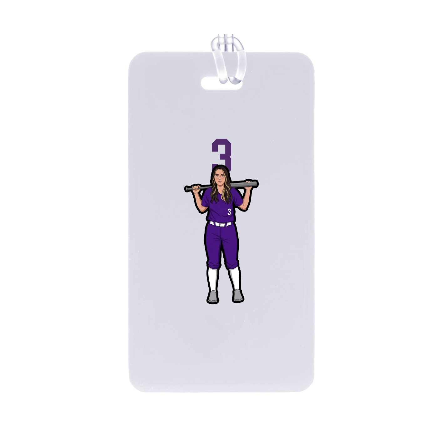 Bag Tag — Number Top in Classic