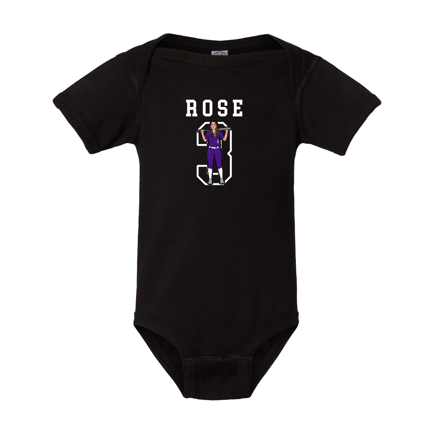 Baby Onesie — Shirsey in Black