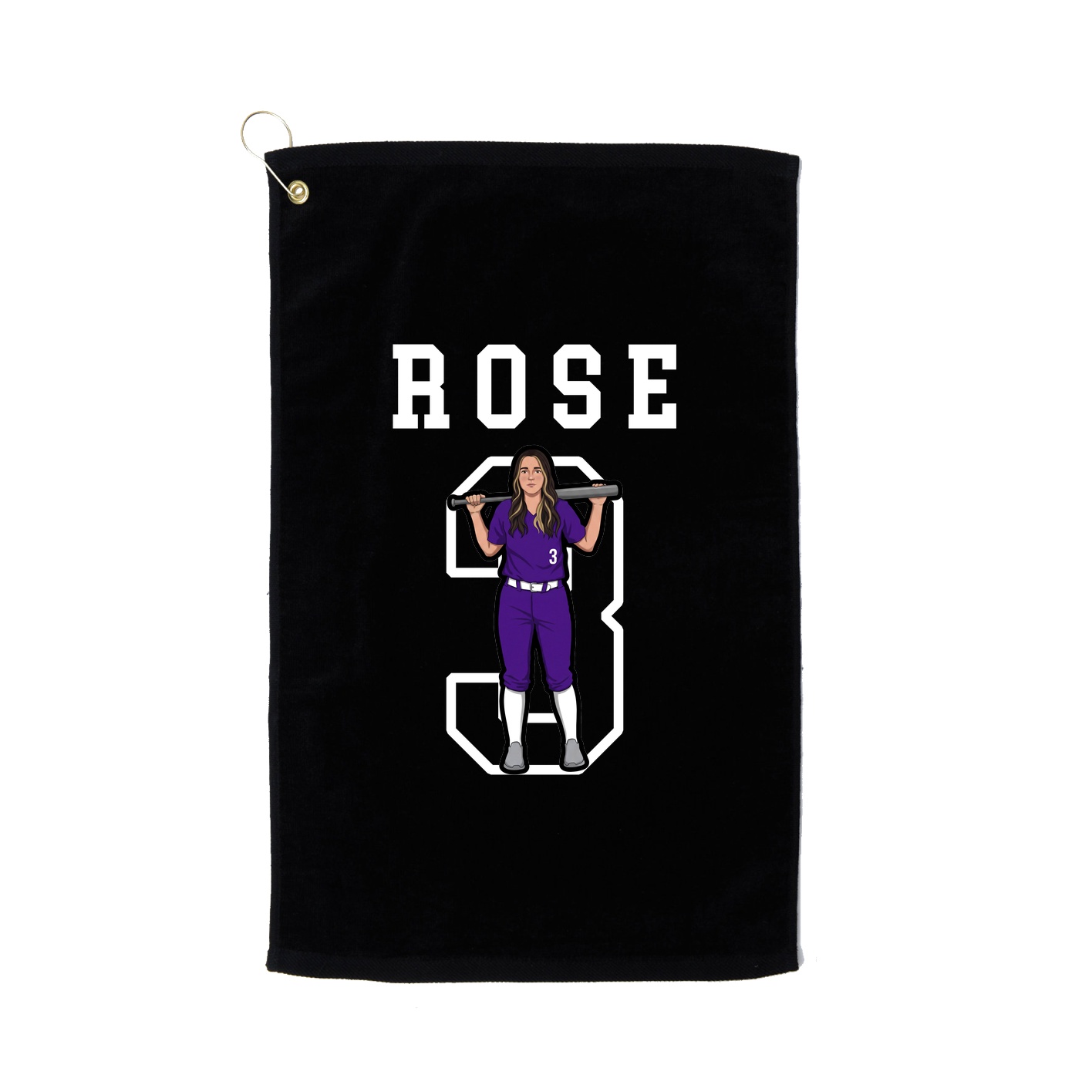 Golf Towel — Shirsey in Black