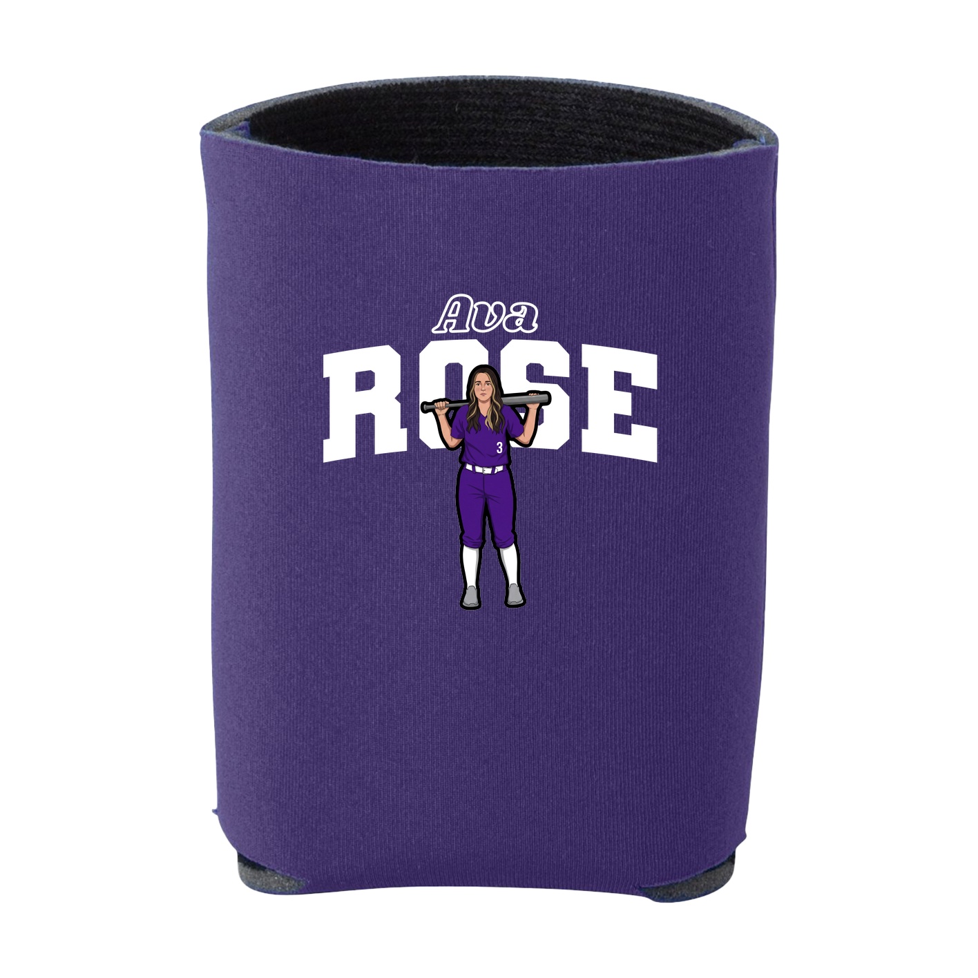 Can Holder — Name Arch in Purple