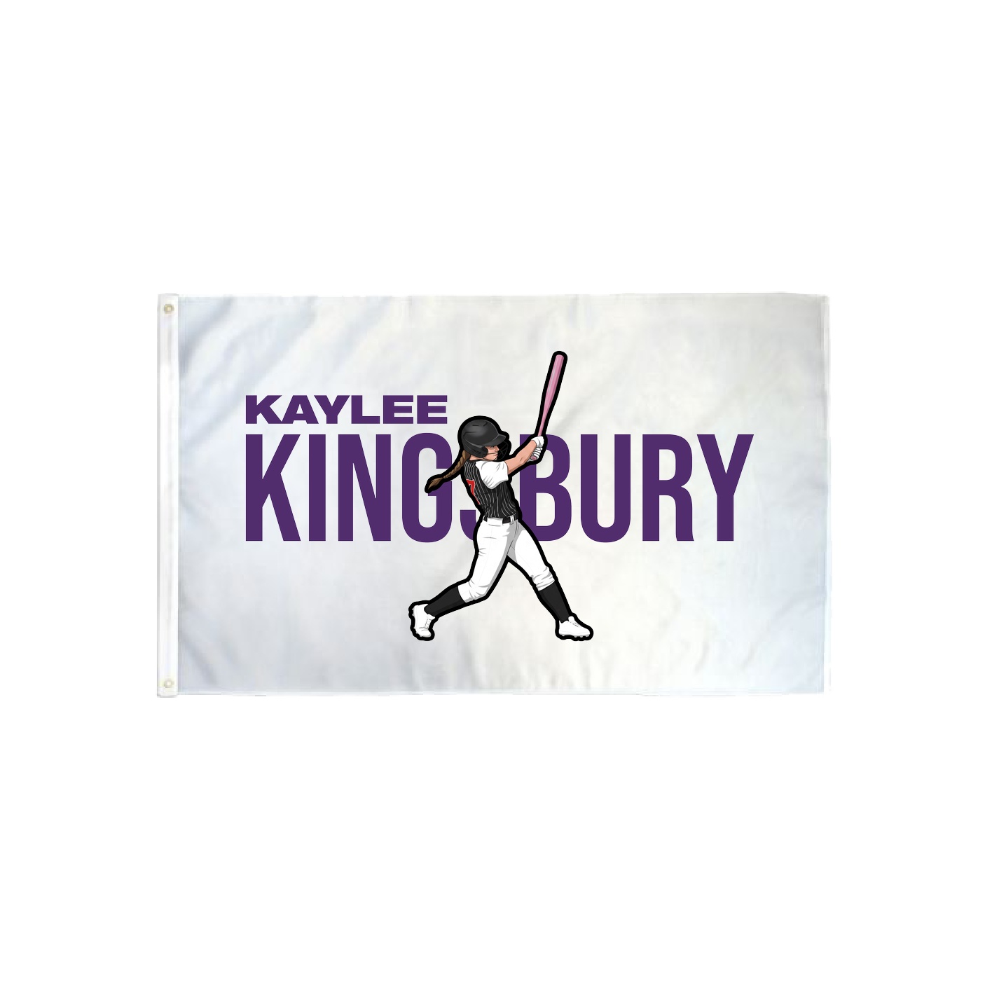 3x5 Flag — Player Name in Classic