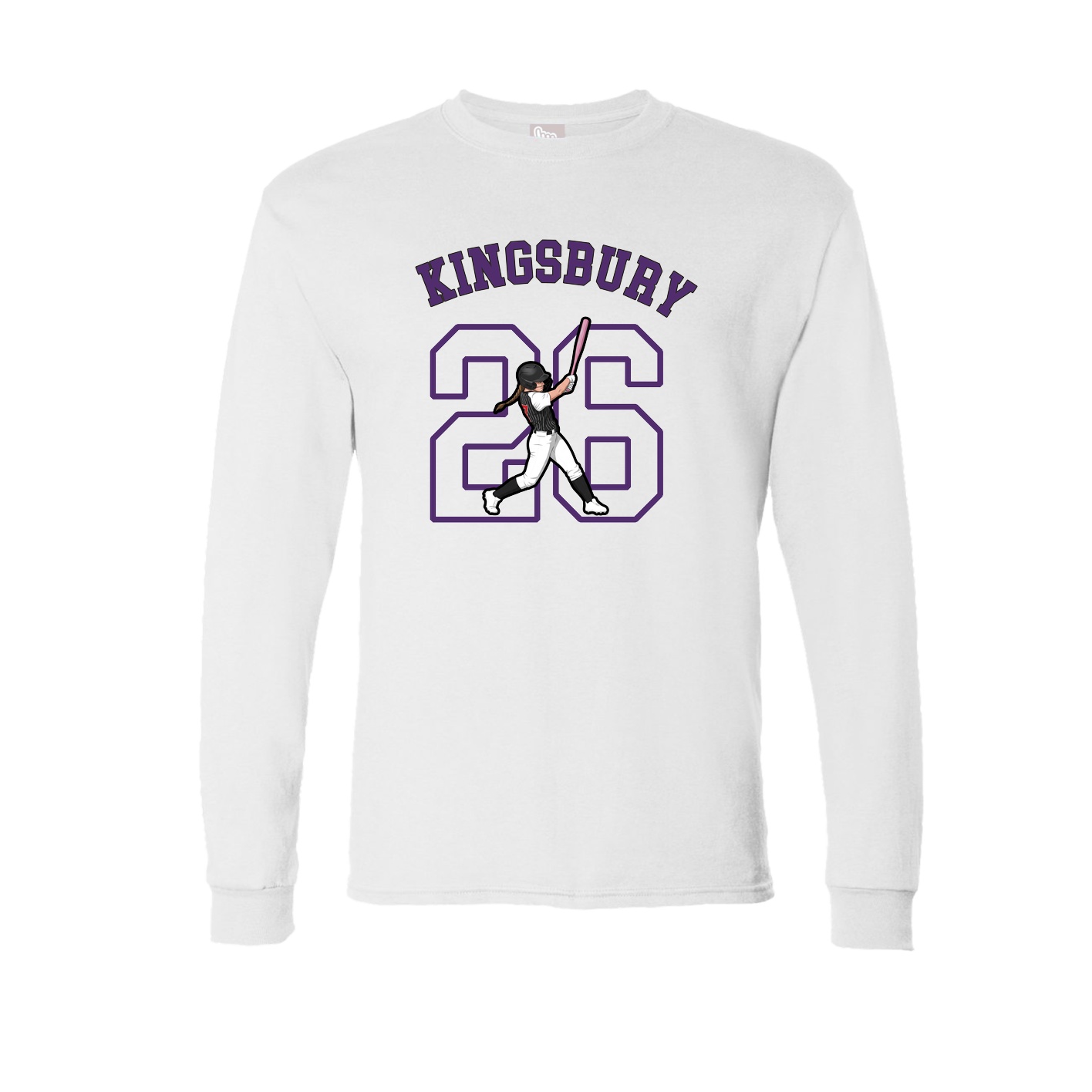 Long Sleeve Tee — Shirsey Arch in White