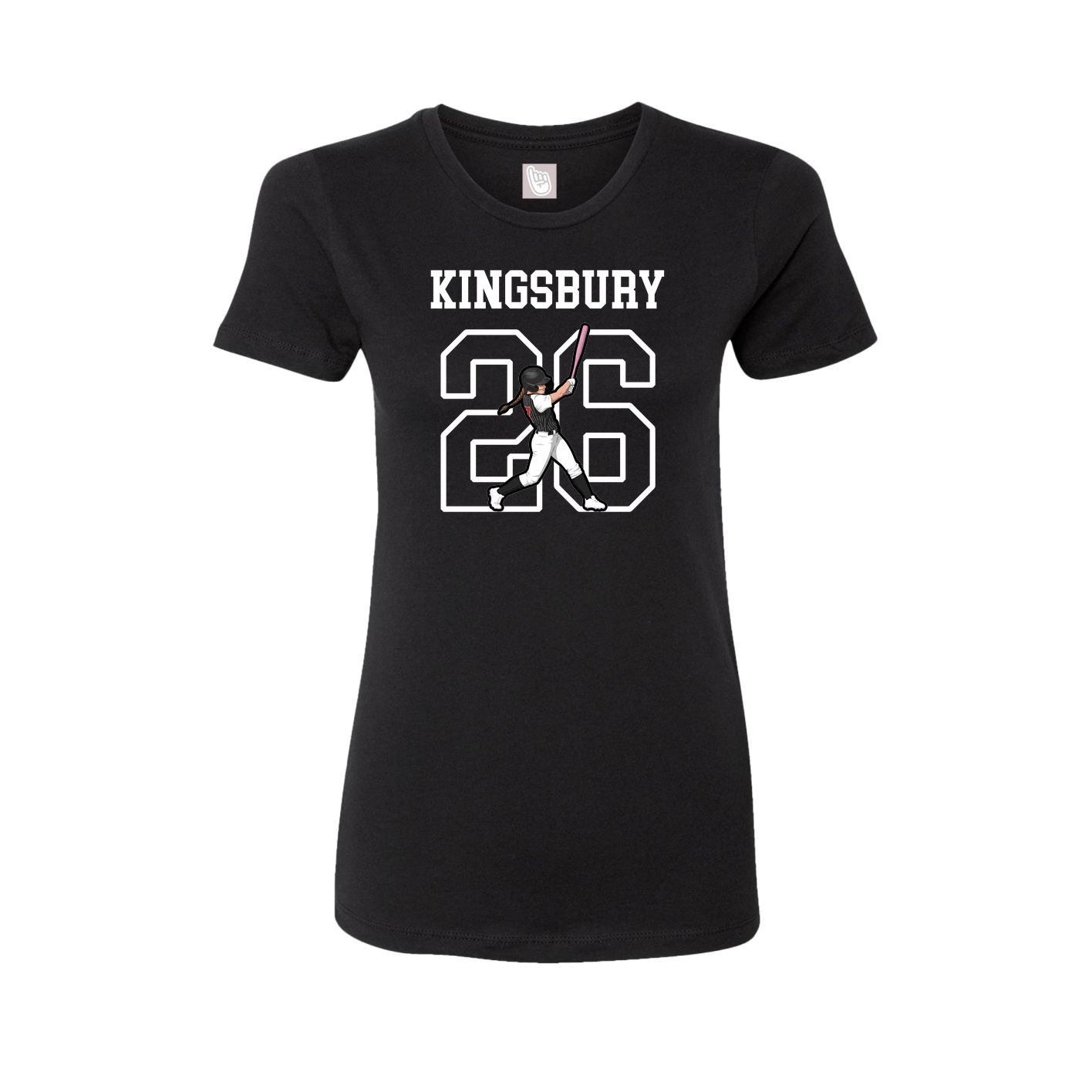 Fitted Women's Tee — Shirsey in Black