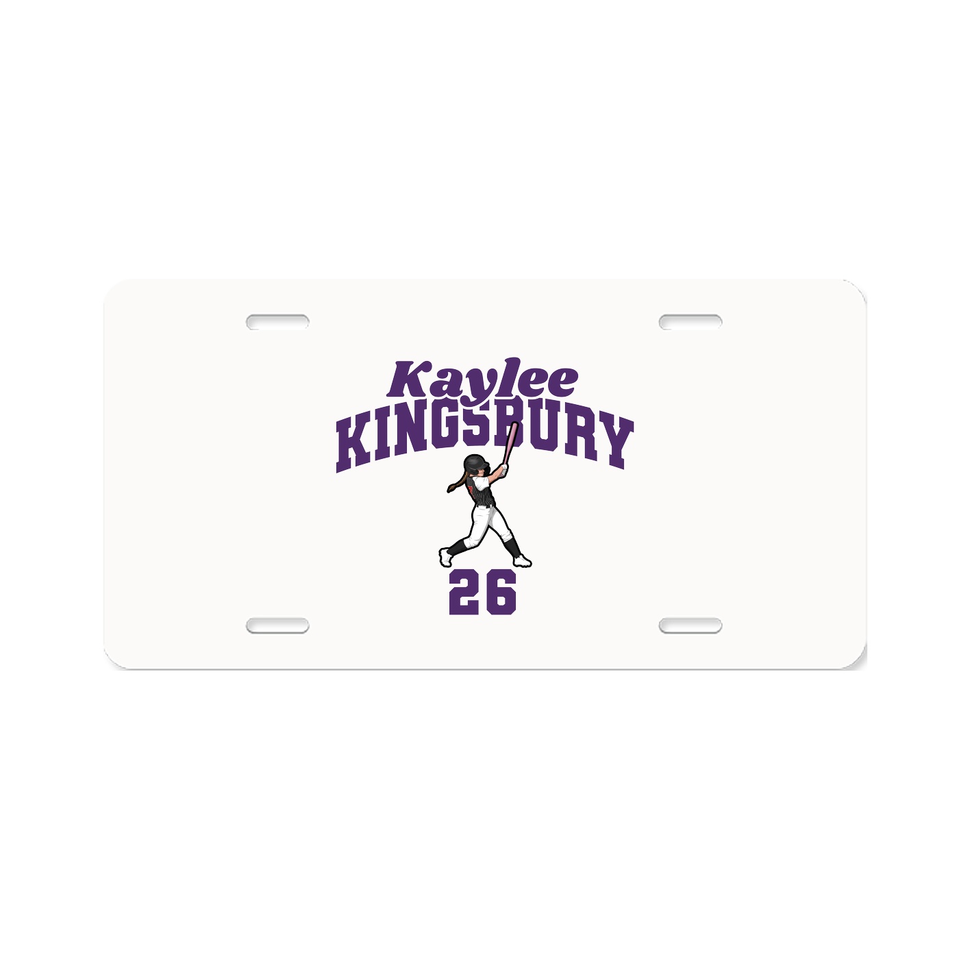 License Plate — Signature Arch in Classic