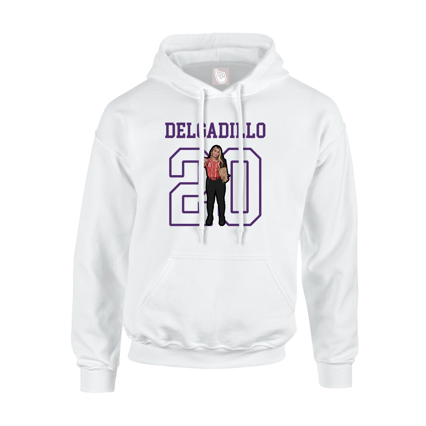 Youth Hoodie — Shirsey in White