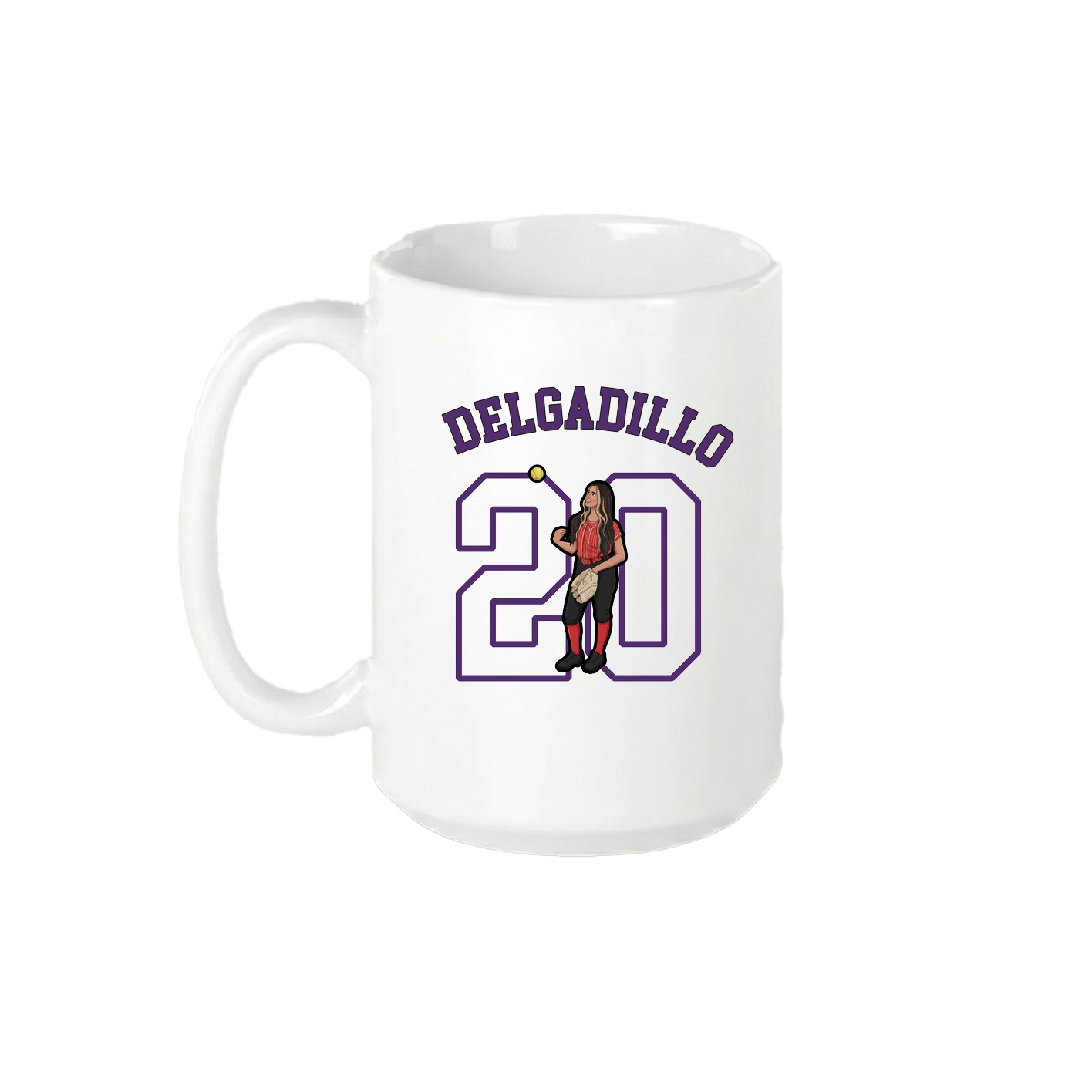 15oz Coffee Mug — Shirsey Arch in White