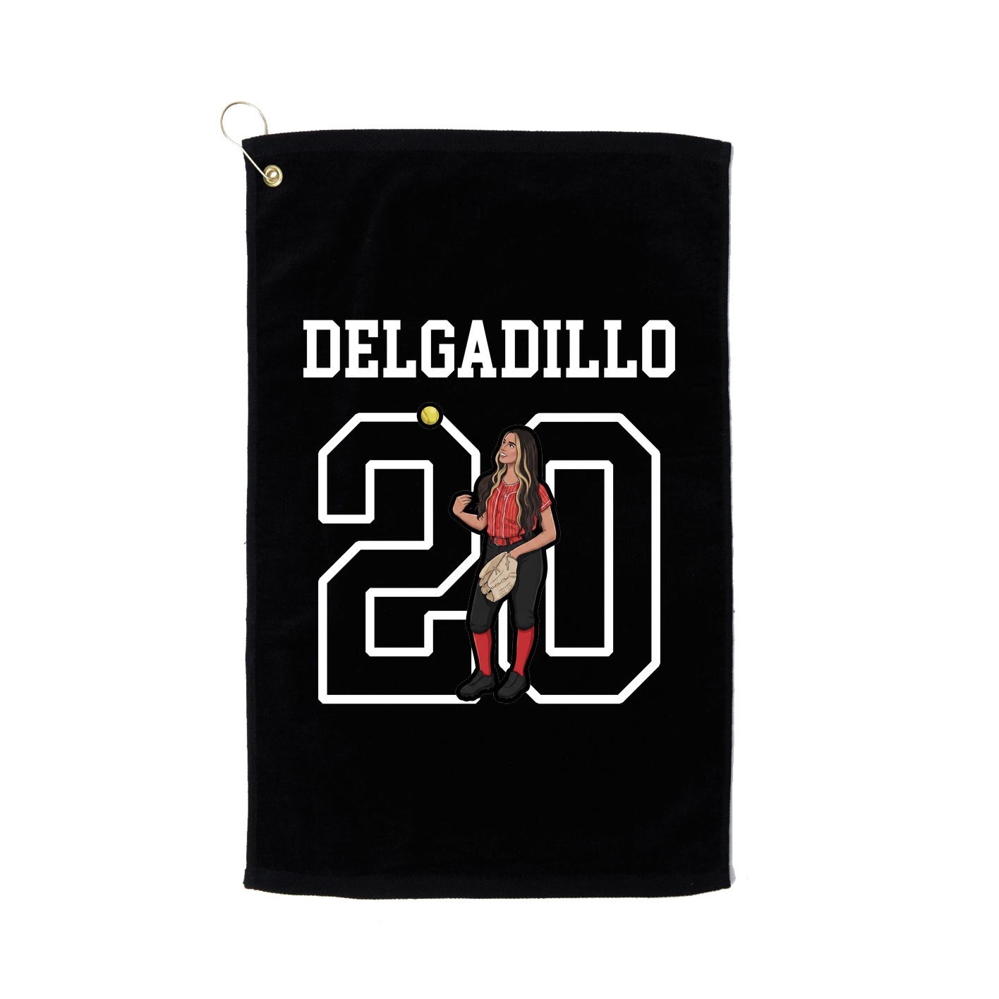 Golf Towel — Shirsey in Black