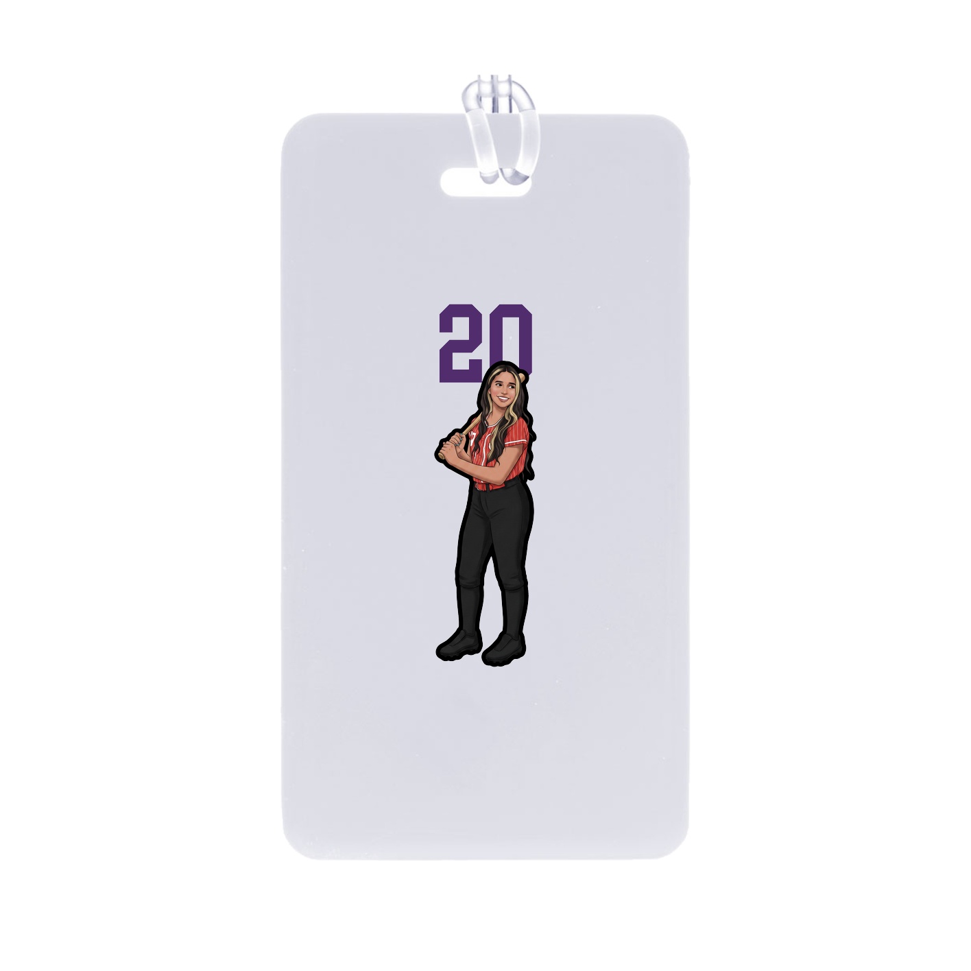 Bag Tag — Number Top in Classic