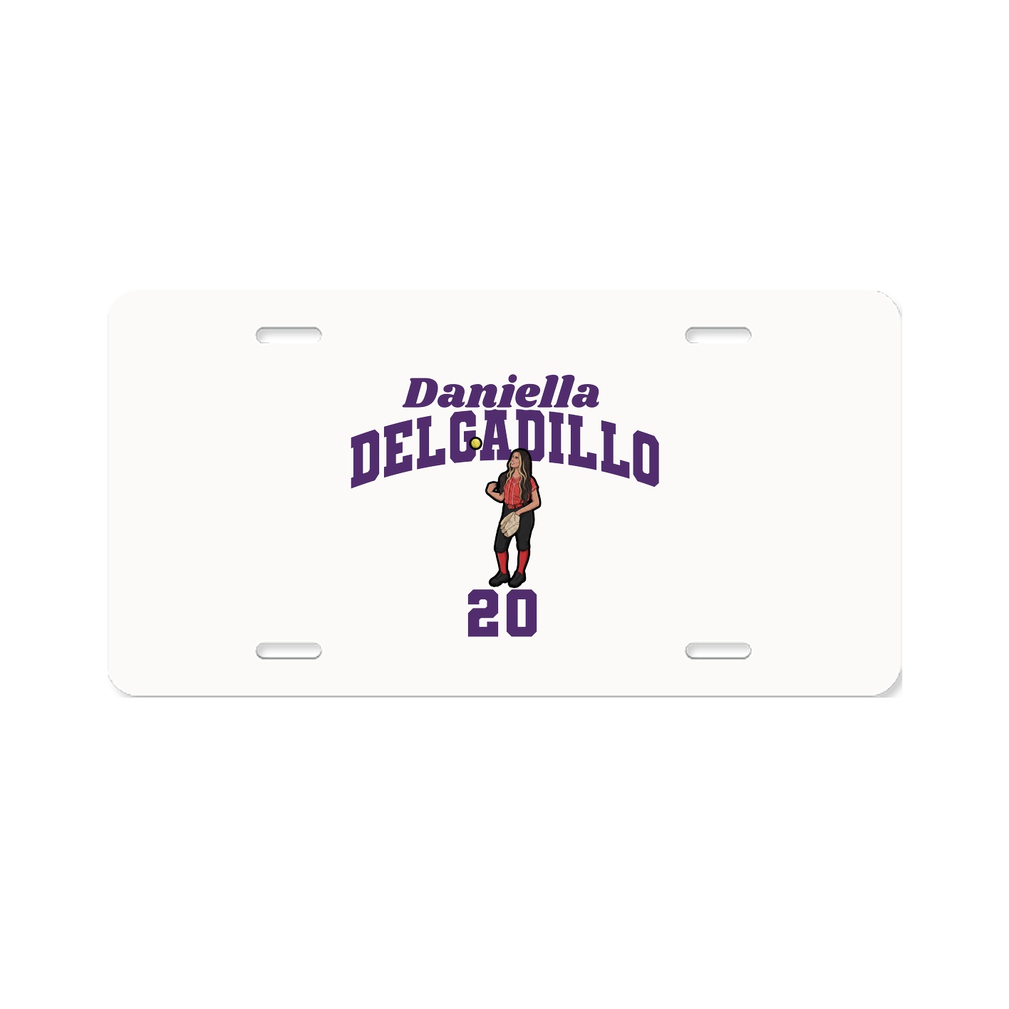 License Plate — Signature Arch in Classic