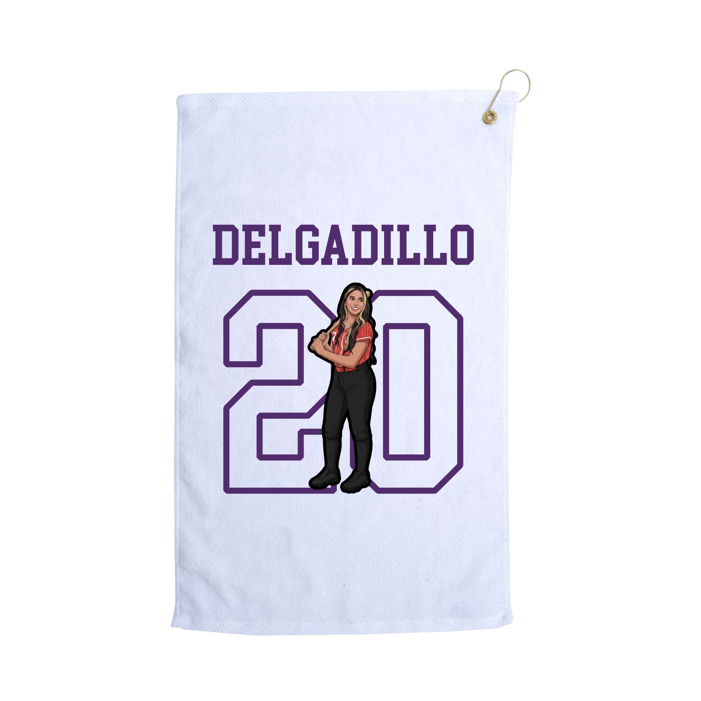 Golf Towel — Shirsey in White