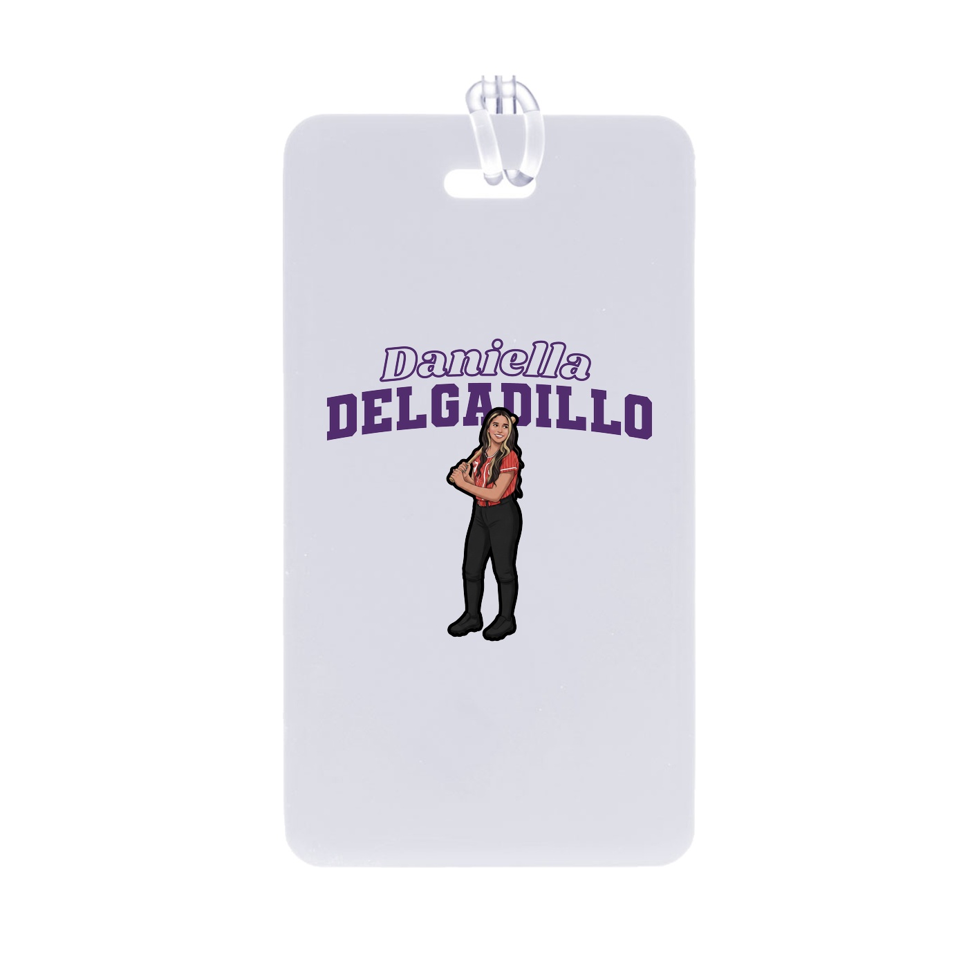 Bag Tag — Name Arch in Classic