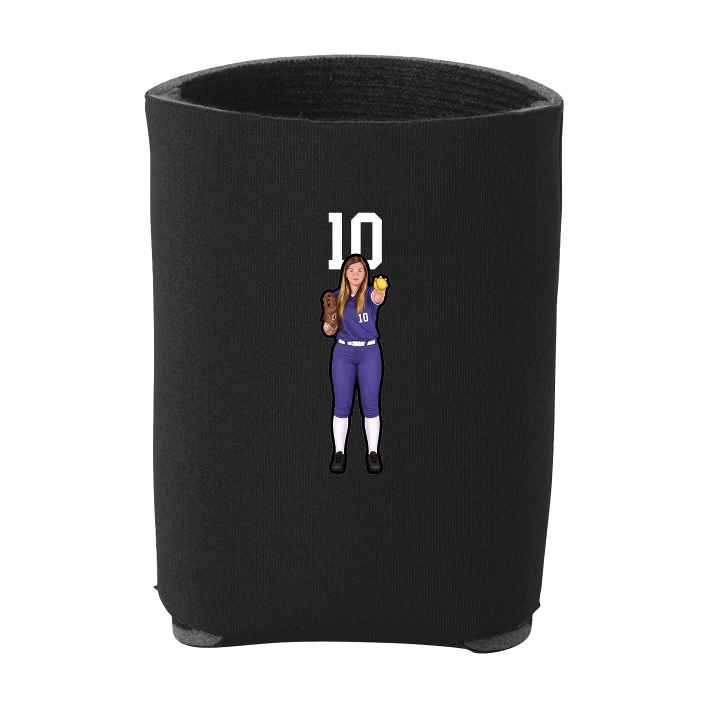 Can Holder — Number Top in Black