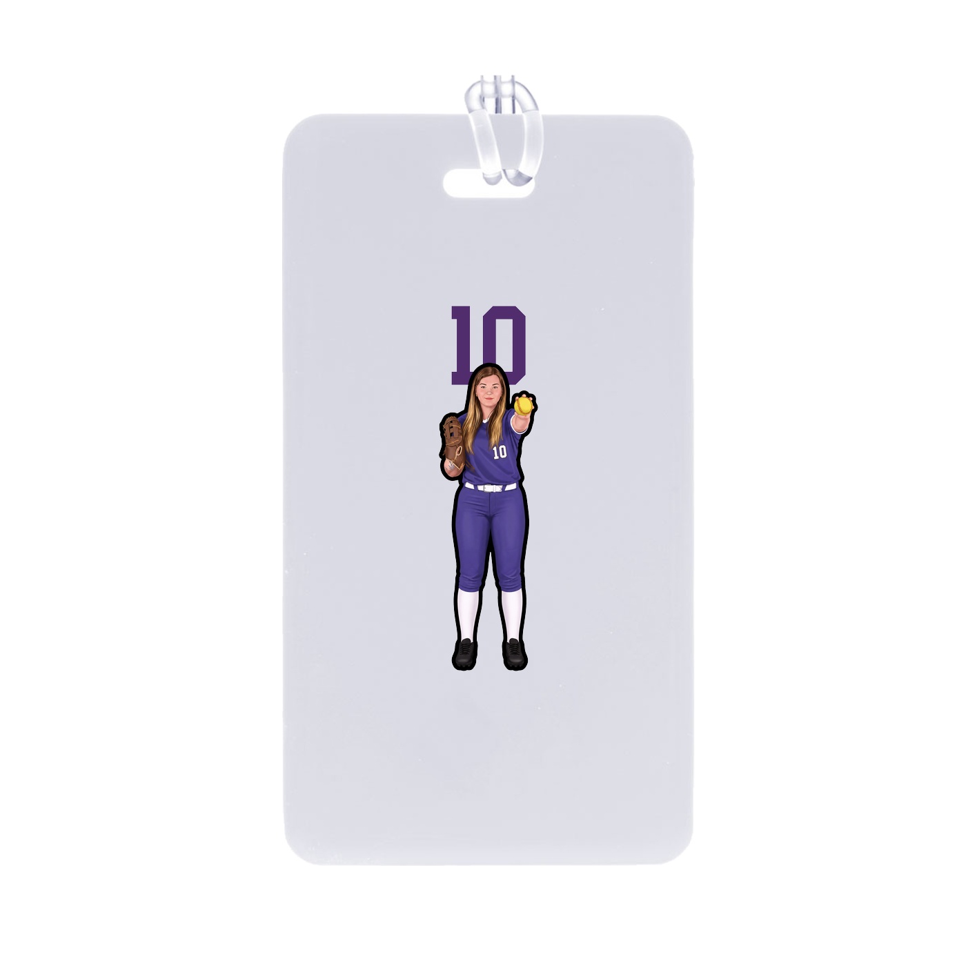 Bag Tag — Number Top in Classic