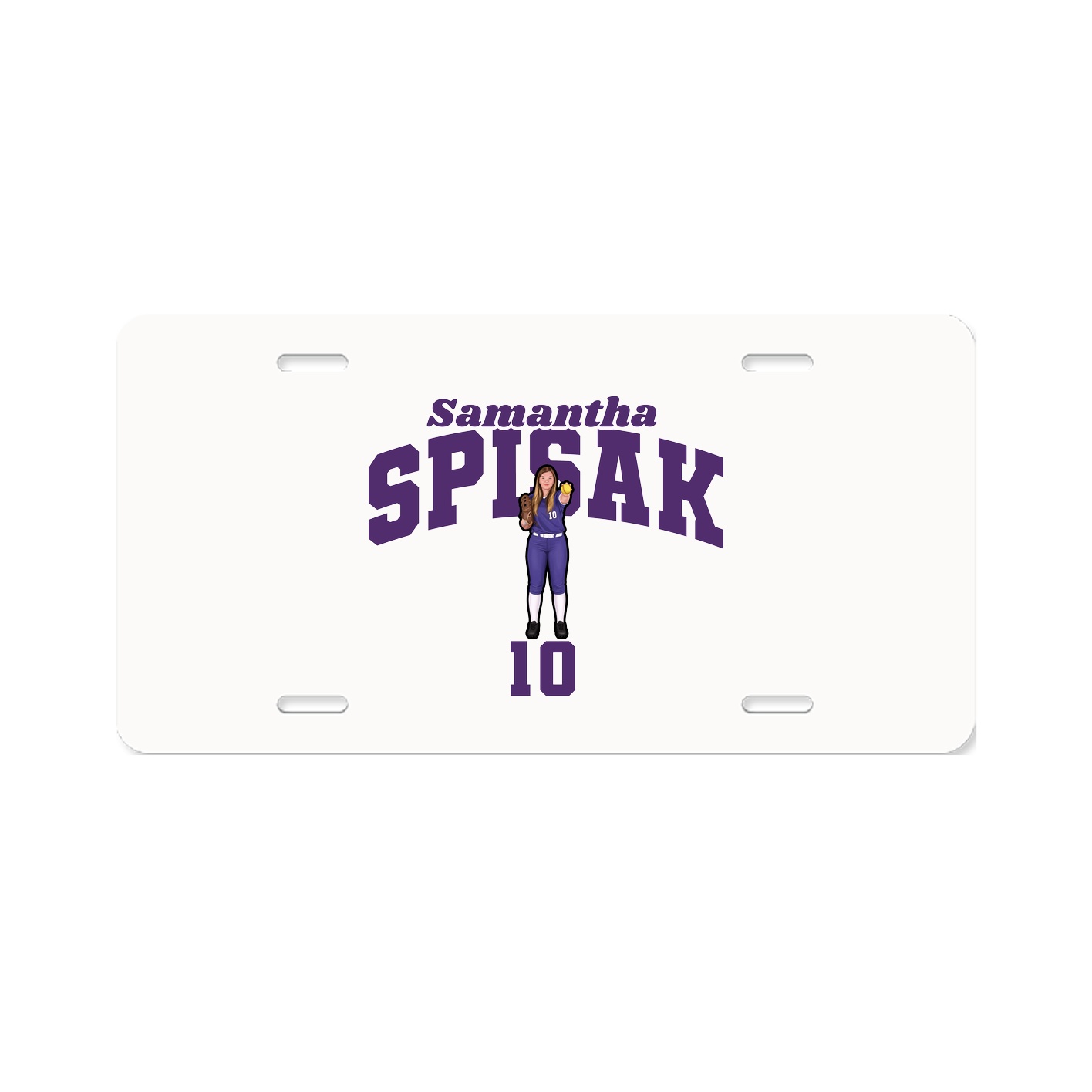 License Plate — Signature Arch in Classic
