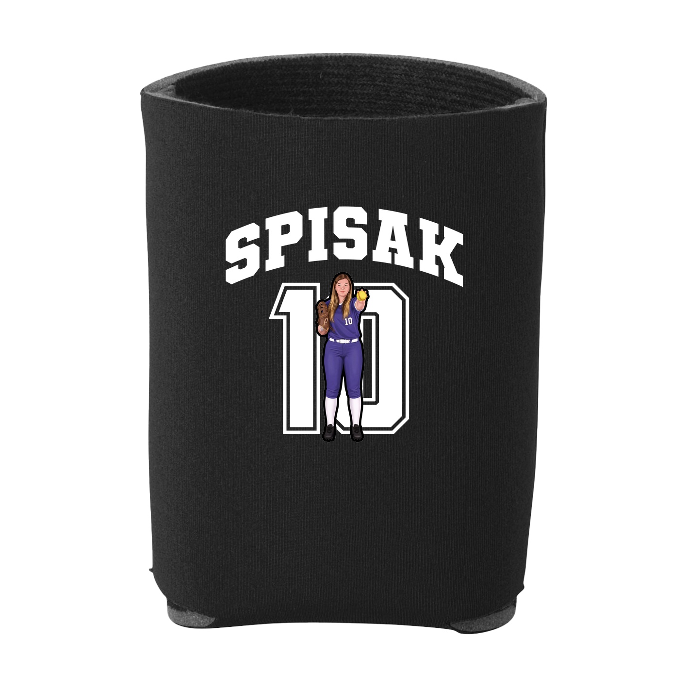 Can Holder — Number in Black