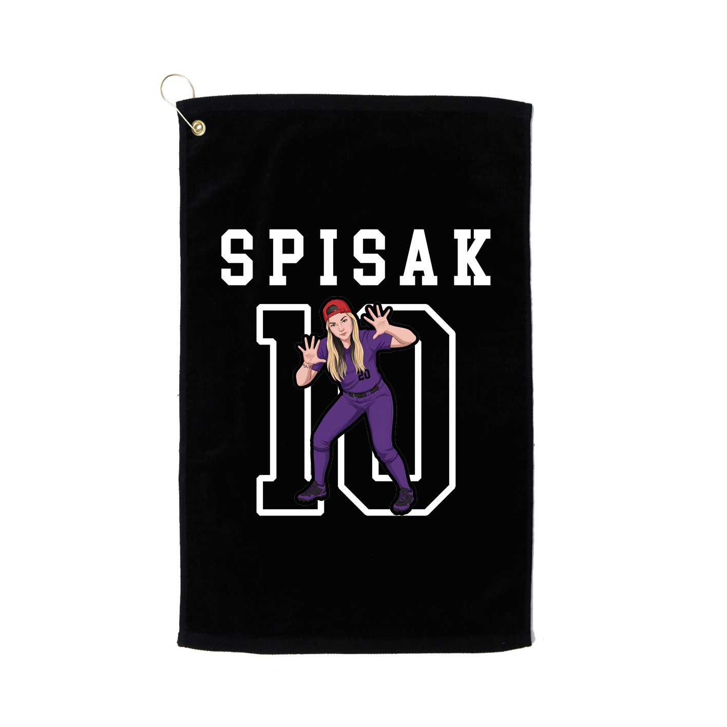 Golf Towel — Shirsey in Black